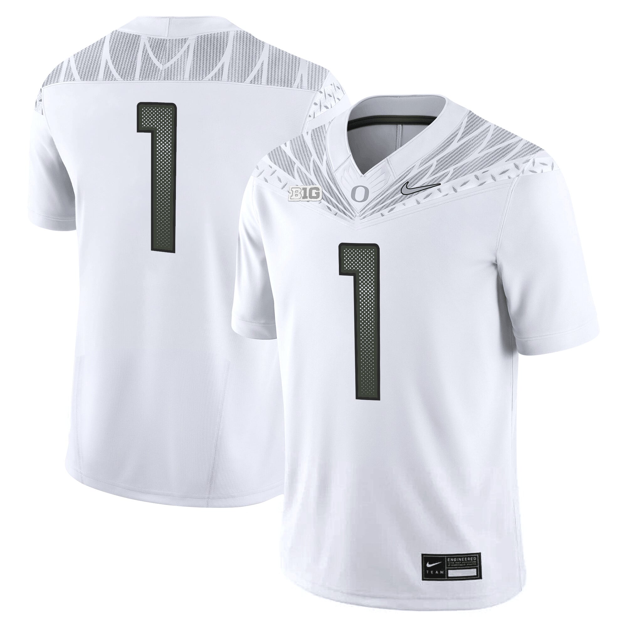 Men's Oregon Ducks 2025 Vapor Limited Jersey V2 - All Stitched