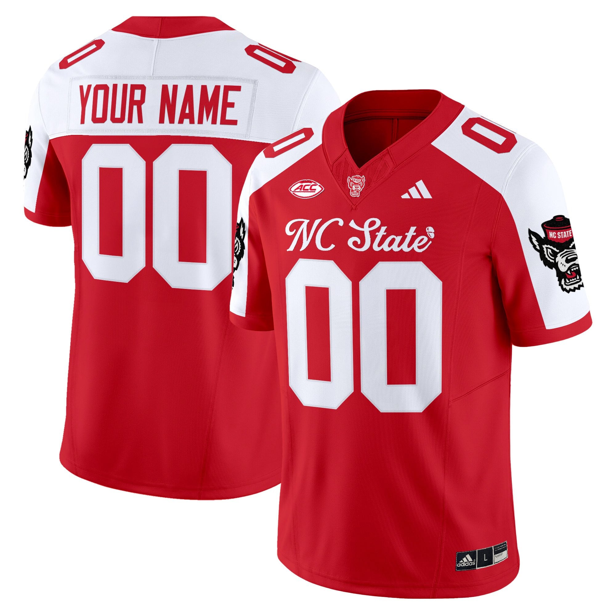 NC State Wolfpack 'City of Oaks' Vapor Limited Custom Jersey - All Stitched