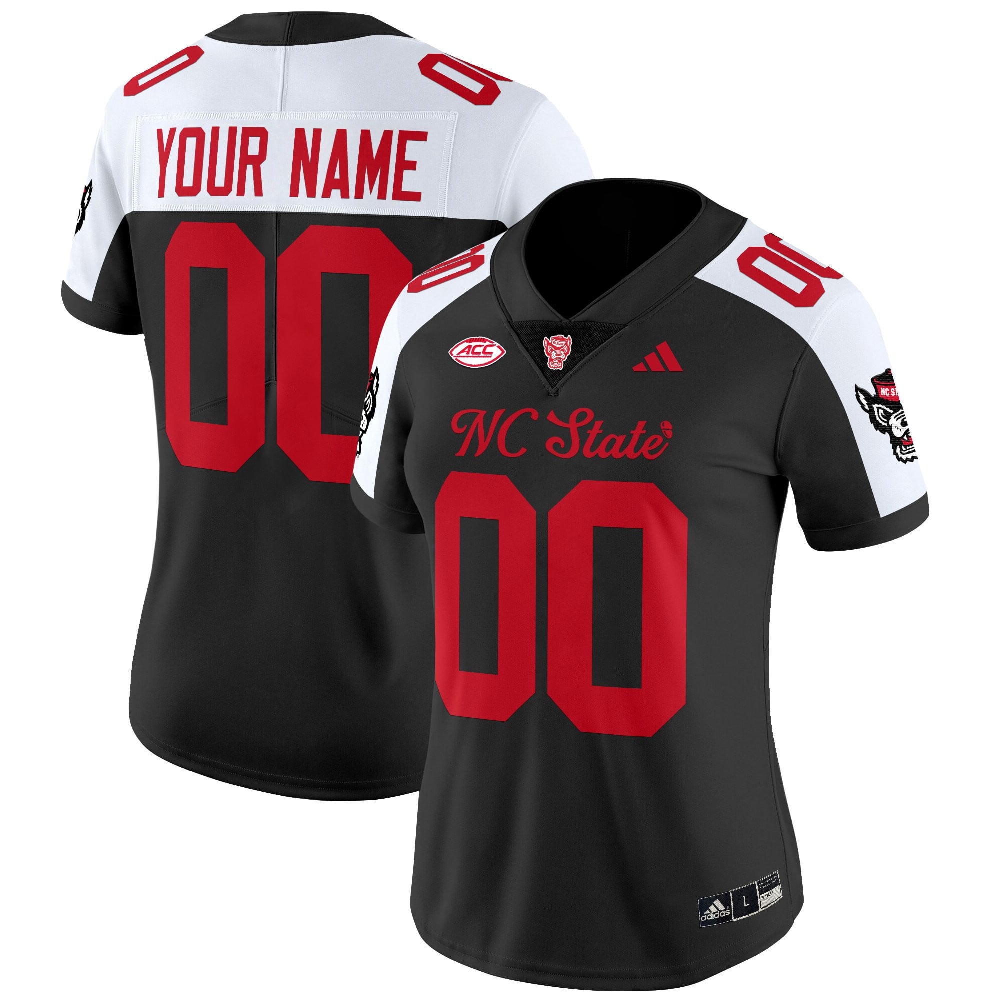 NC State Wolfpack 'City of Oaks' Vapor Limited Custom Jersey - All Stitched