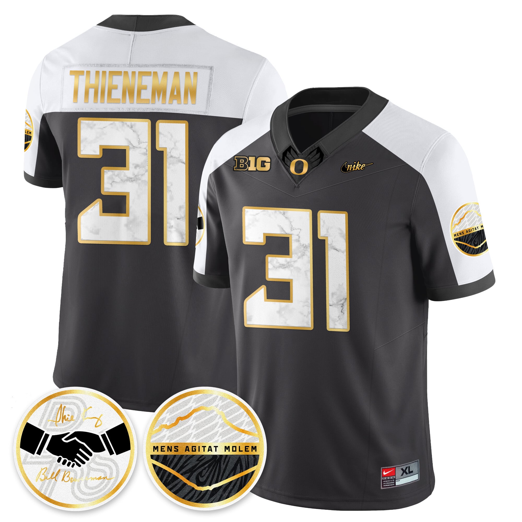Men's Oregon Ducks 2025 "Shoe Duck" Jersey - All Stitched