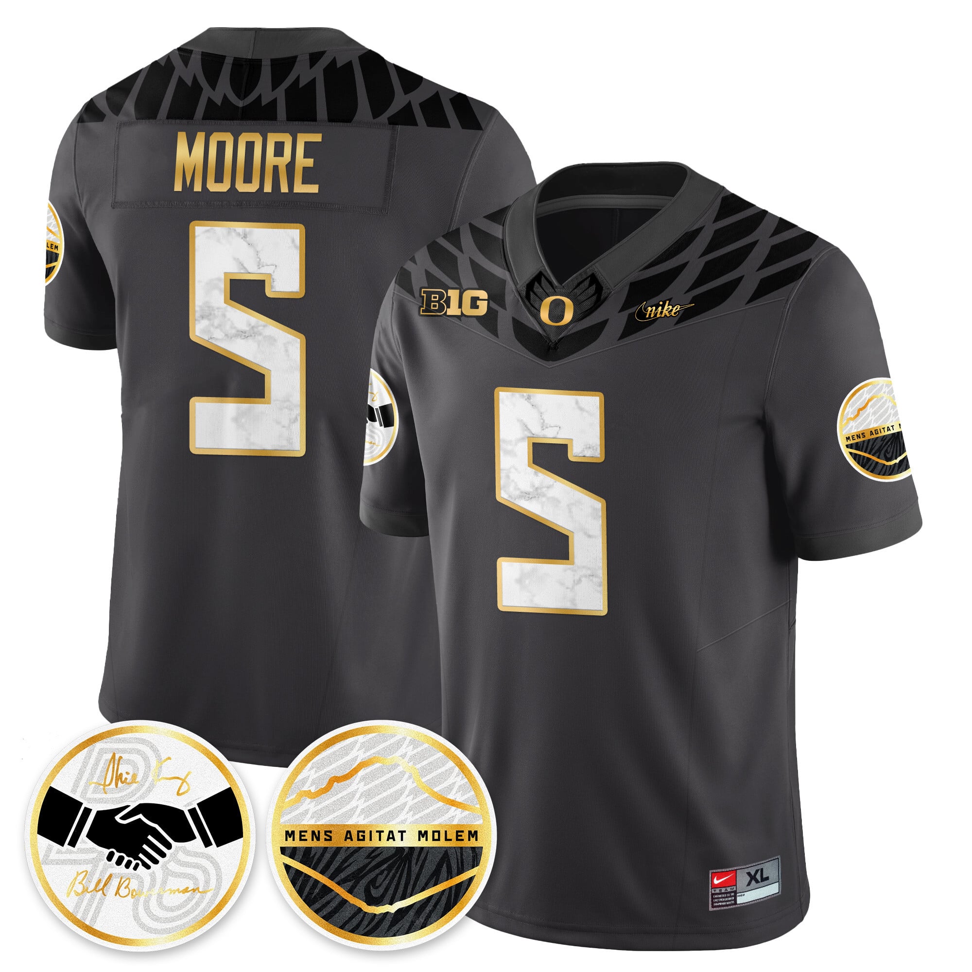 Men's Oregon Ducks 2025 "Shoe Duck" Jersey - All Stitched