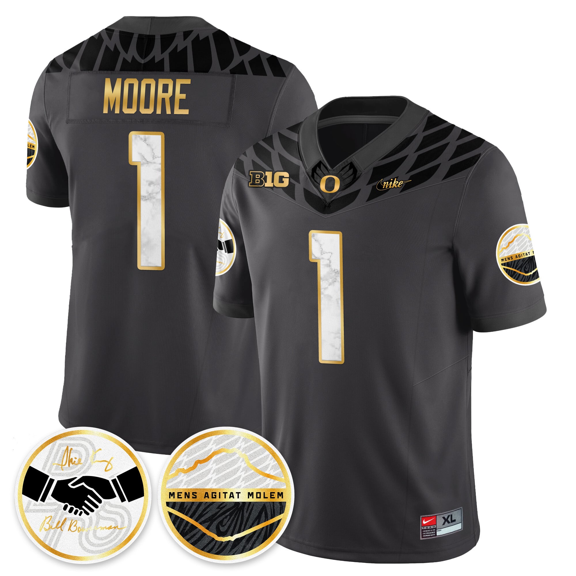 Men's Oregon Ducks 2025 "Shoe Duck" Jersey - All Stitched