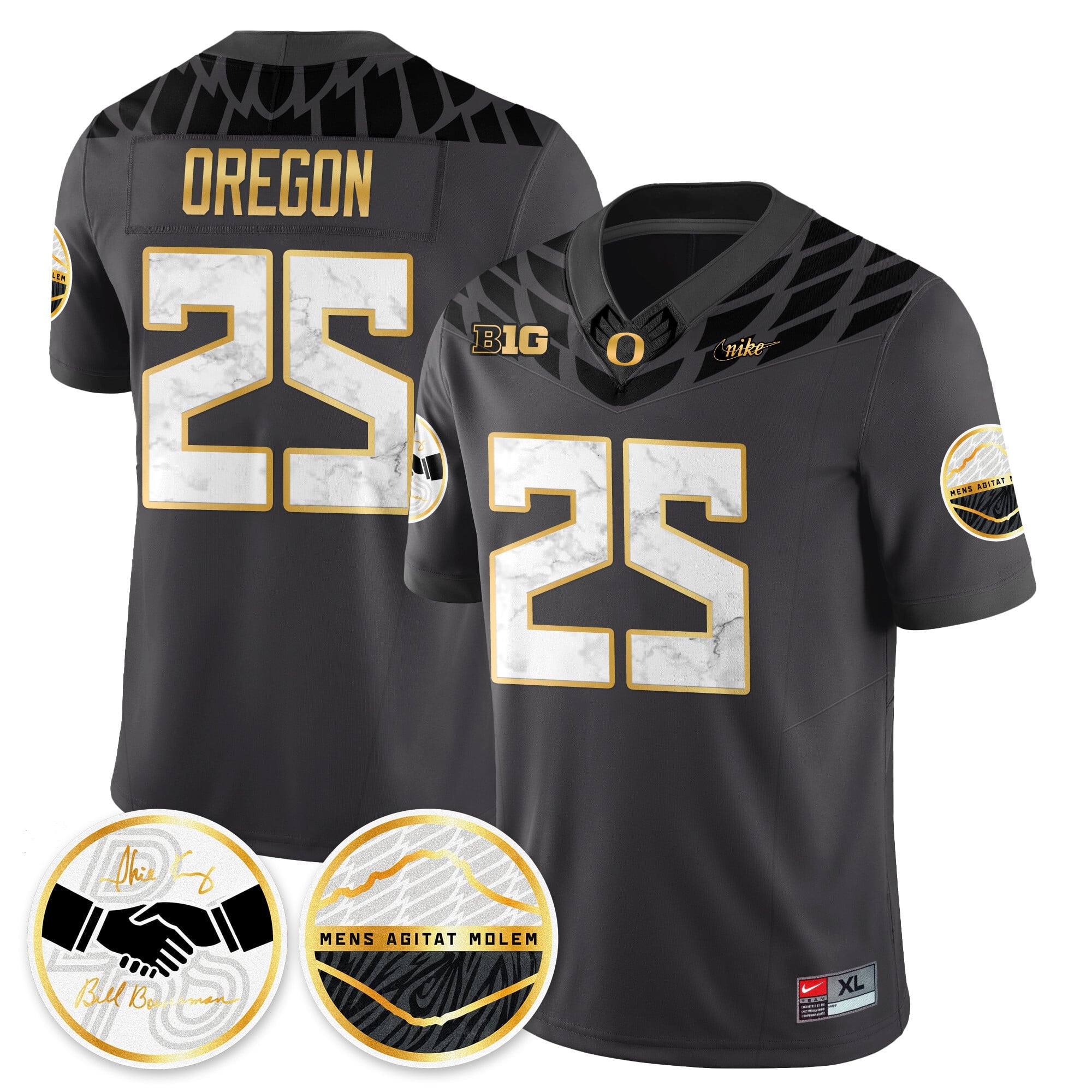 Men's Oregon Ducks 2025 "Shoe Duck" Jersey - All Stitched