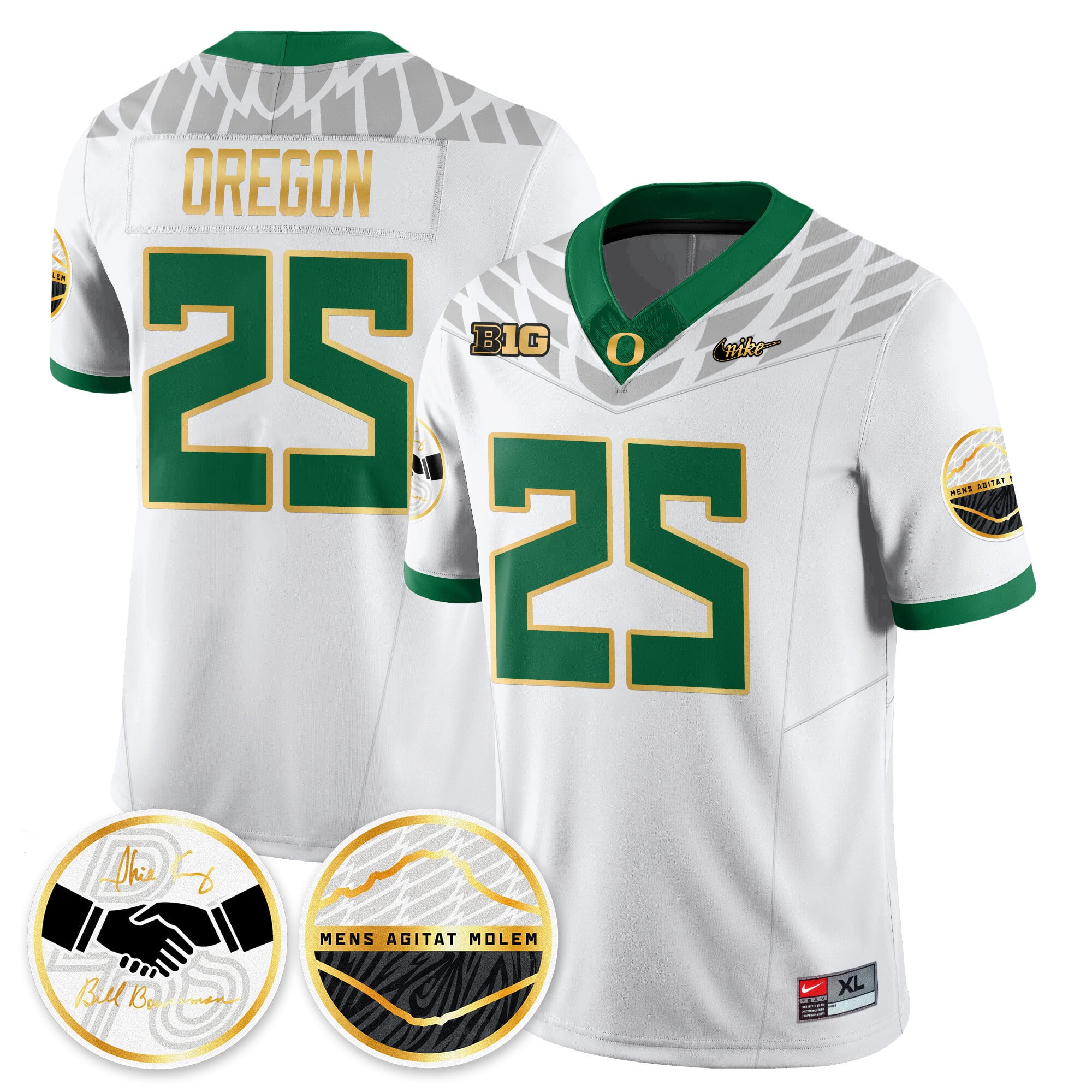 Men's Oregon Ducks 2025 "Shoe Duck" Jersey - All Stitched