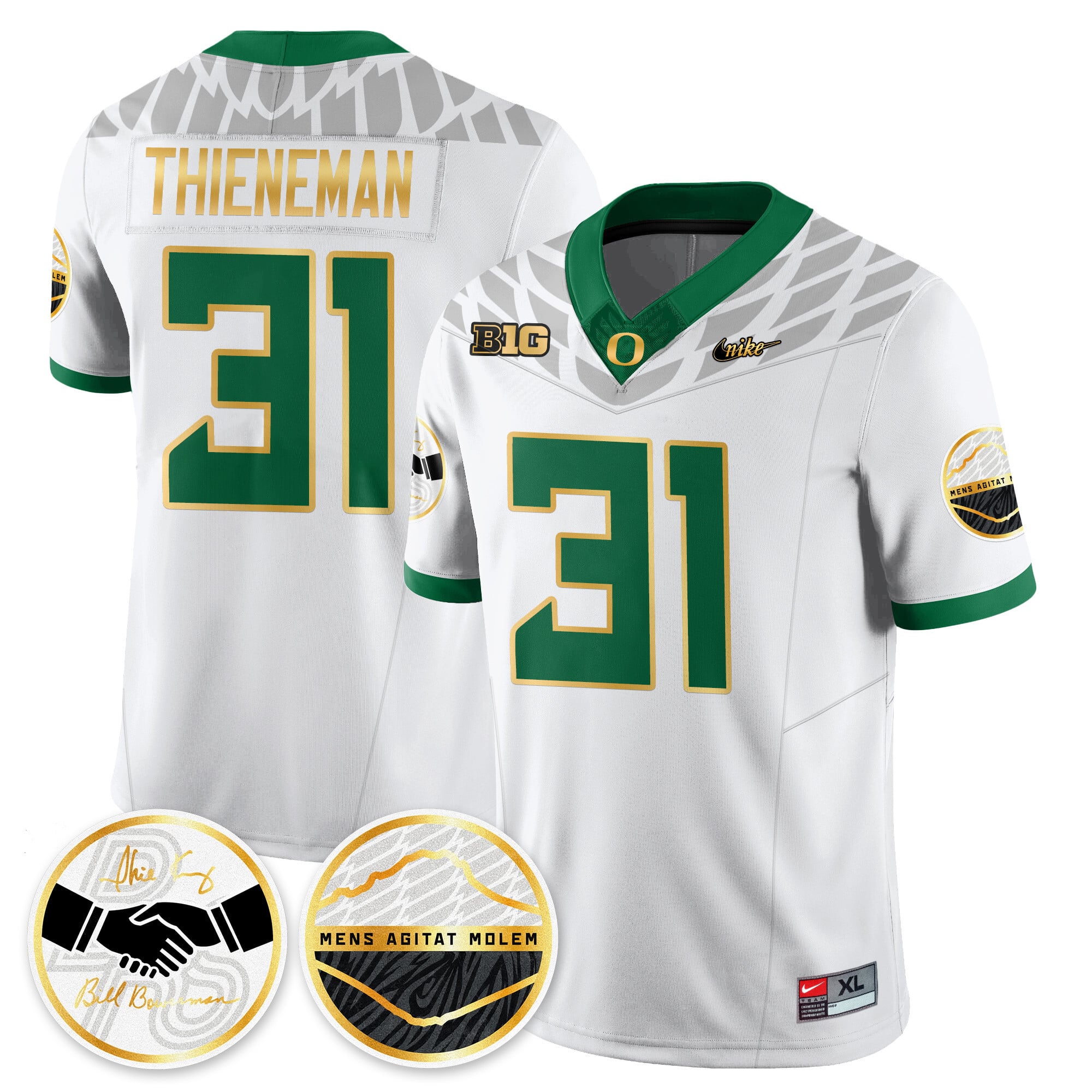 Men's Oregon Ducks 2025 "Shoe Duck" Jersey - All Stitched