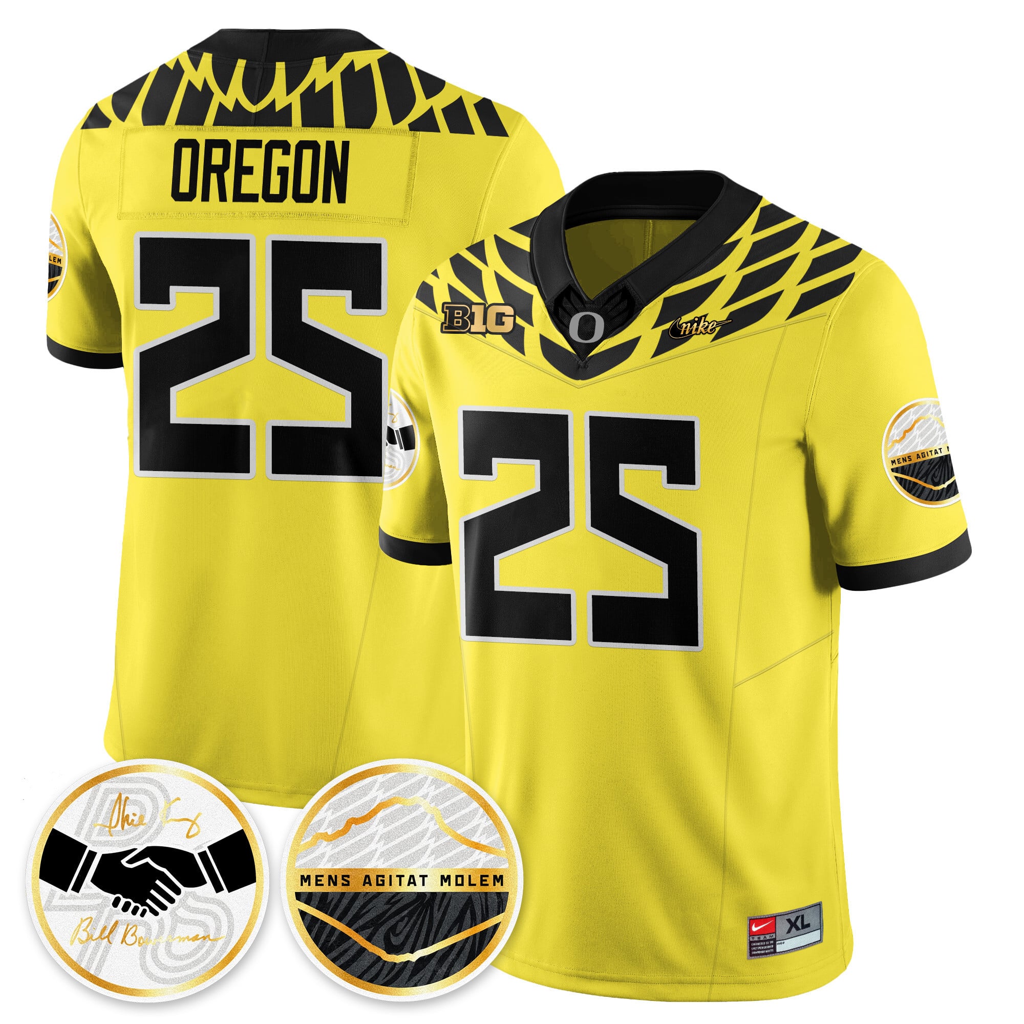 Men's Oregon Ducks 2025 "Shoe Duck" Jersey - All Stitched