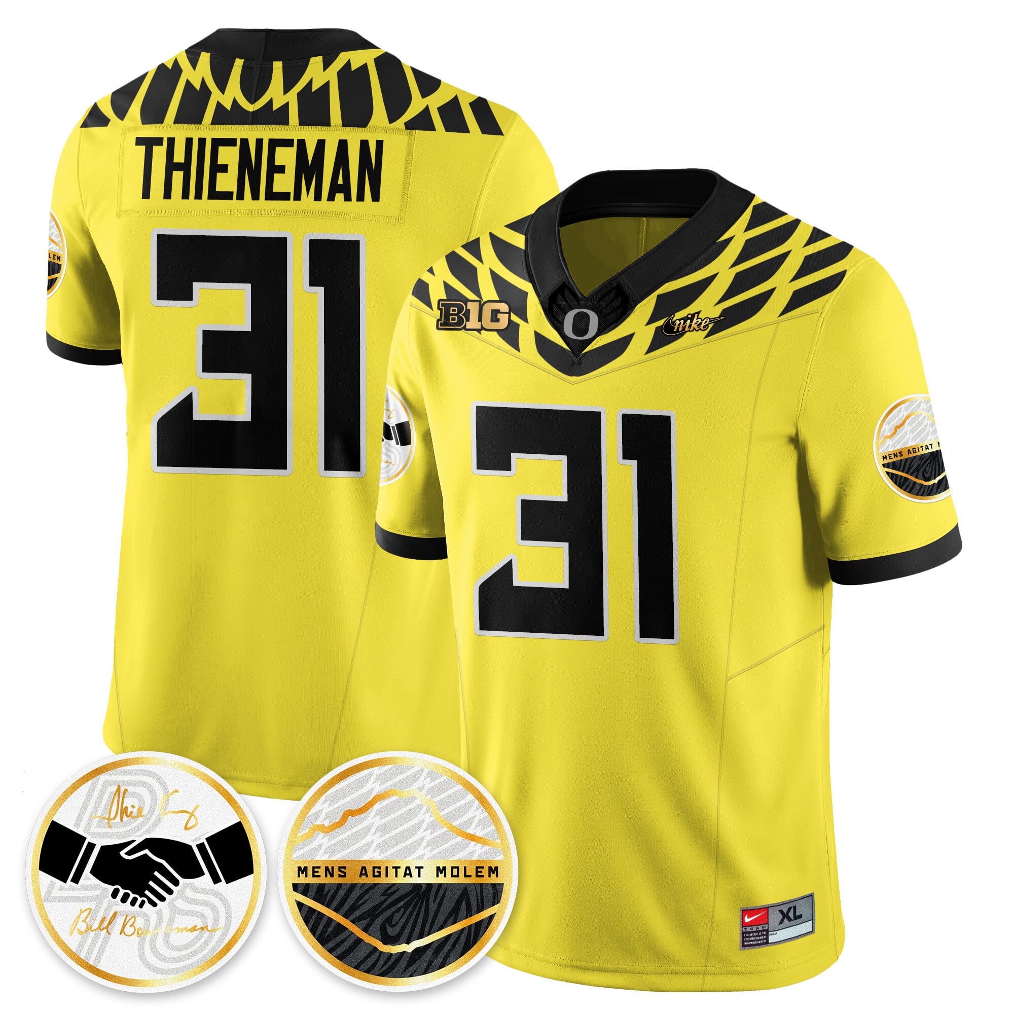 Men's Oregon Ducks 2025 "Shoe Duck" Jersey - All Stitched