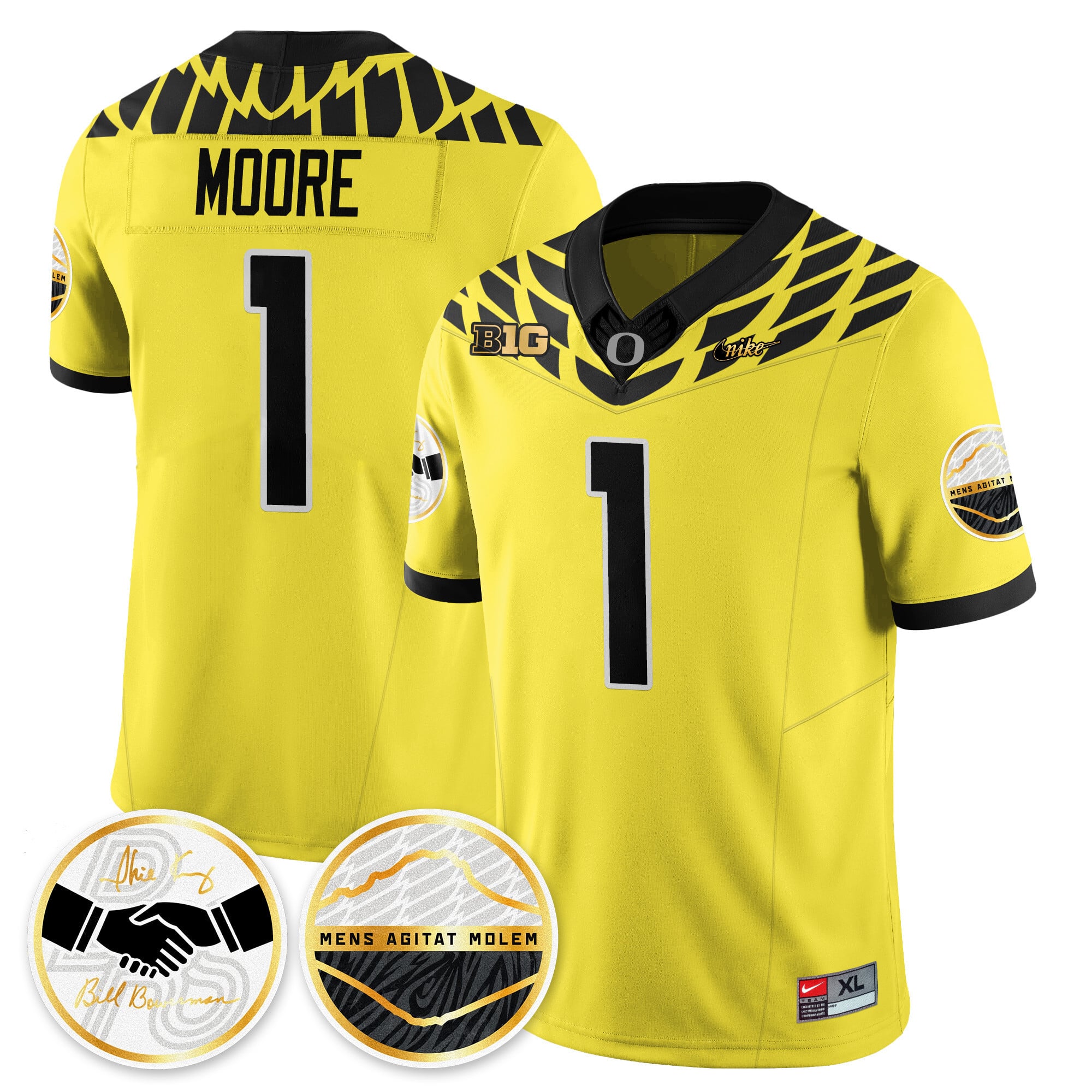 Men's Oregon Ducks 2025 "Shoe Duck" Jersey - All Stitched