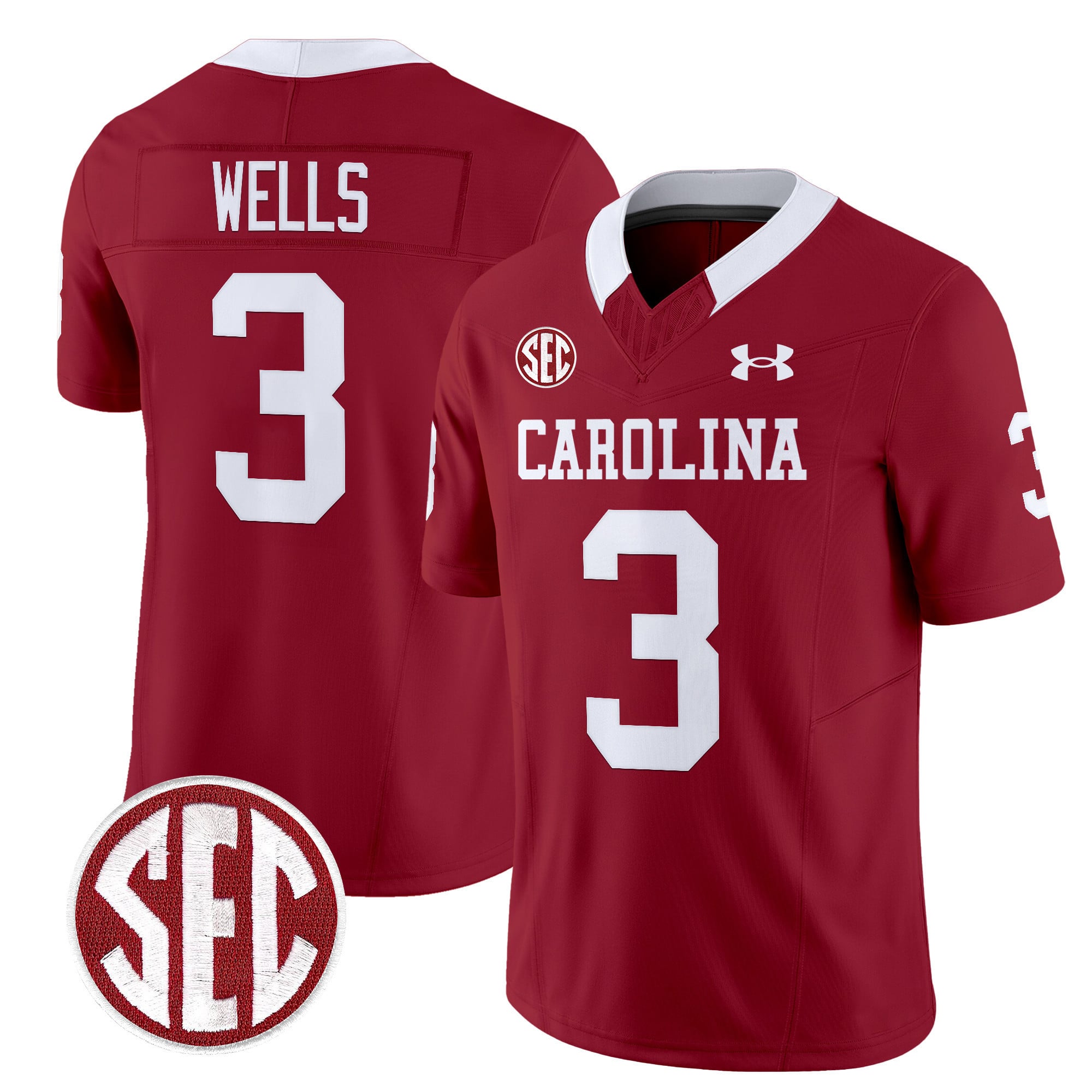 Men's South Carolina Gamecocks 1980 Throwback Vapor Limited Jersey - All Stitched