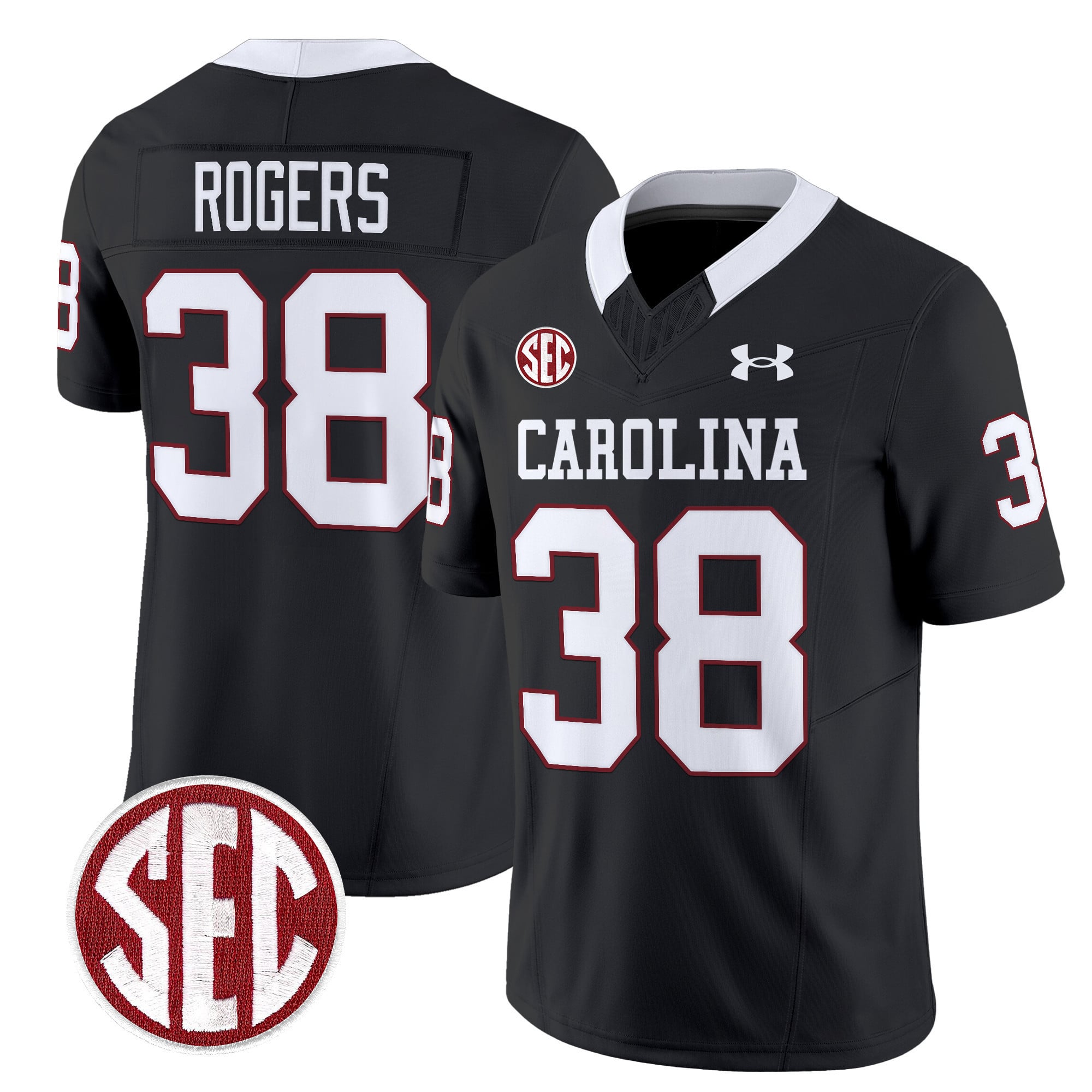 Men's South Carolina Gamecocks 1980 Throwback Vapor Limited Jersey - All Stitched