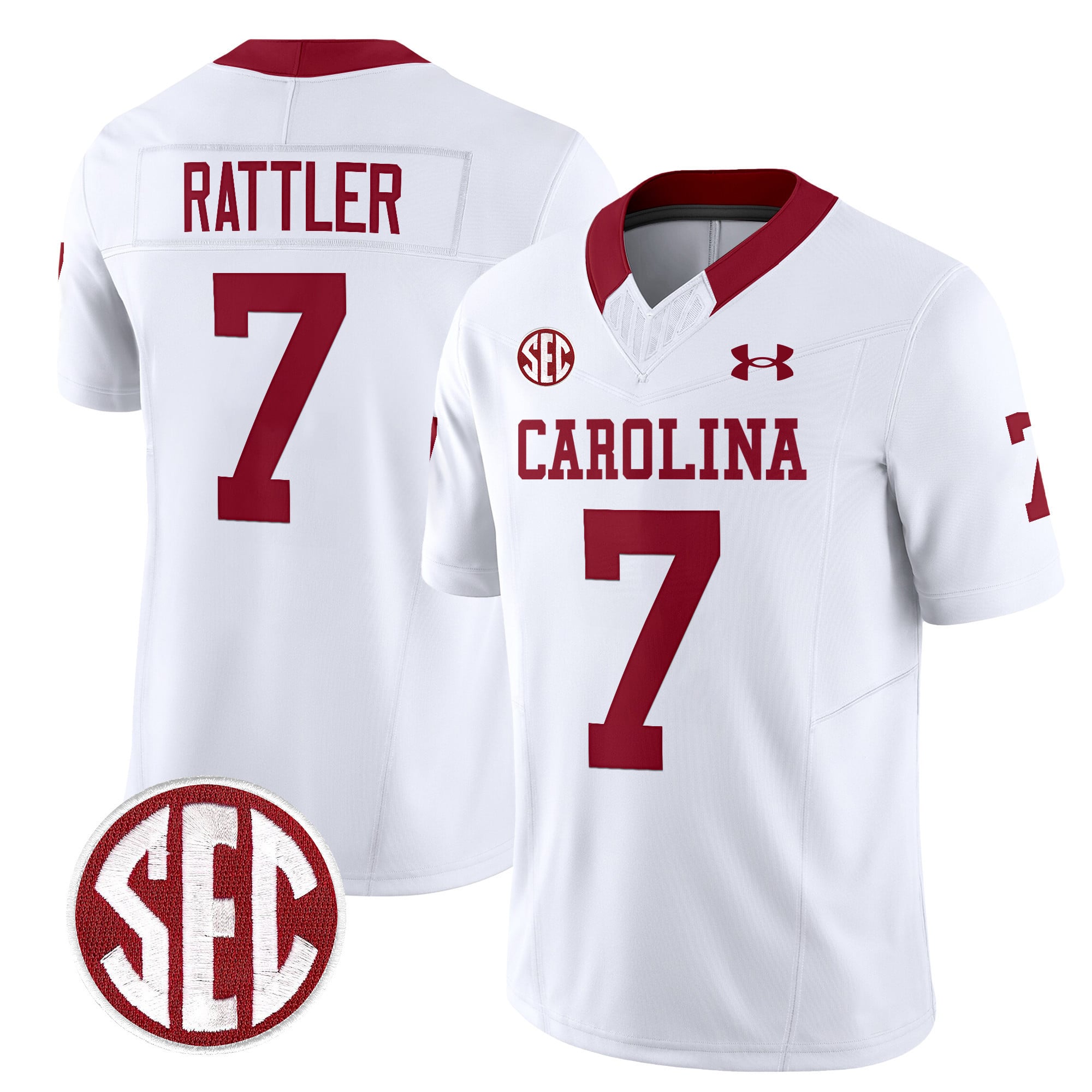 Men's South Carolina Gamecocks 1980 Throwback Vapor Limited Jersey - All Stitched