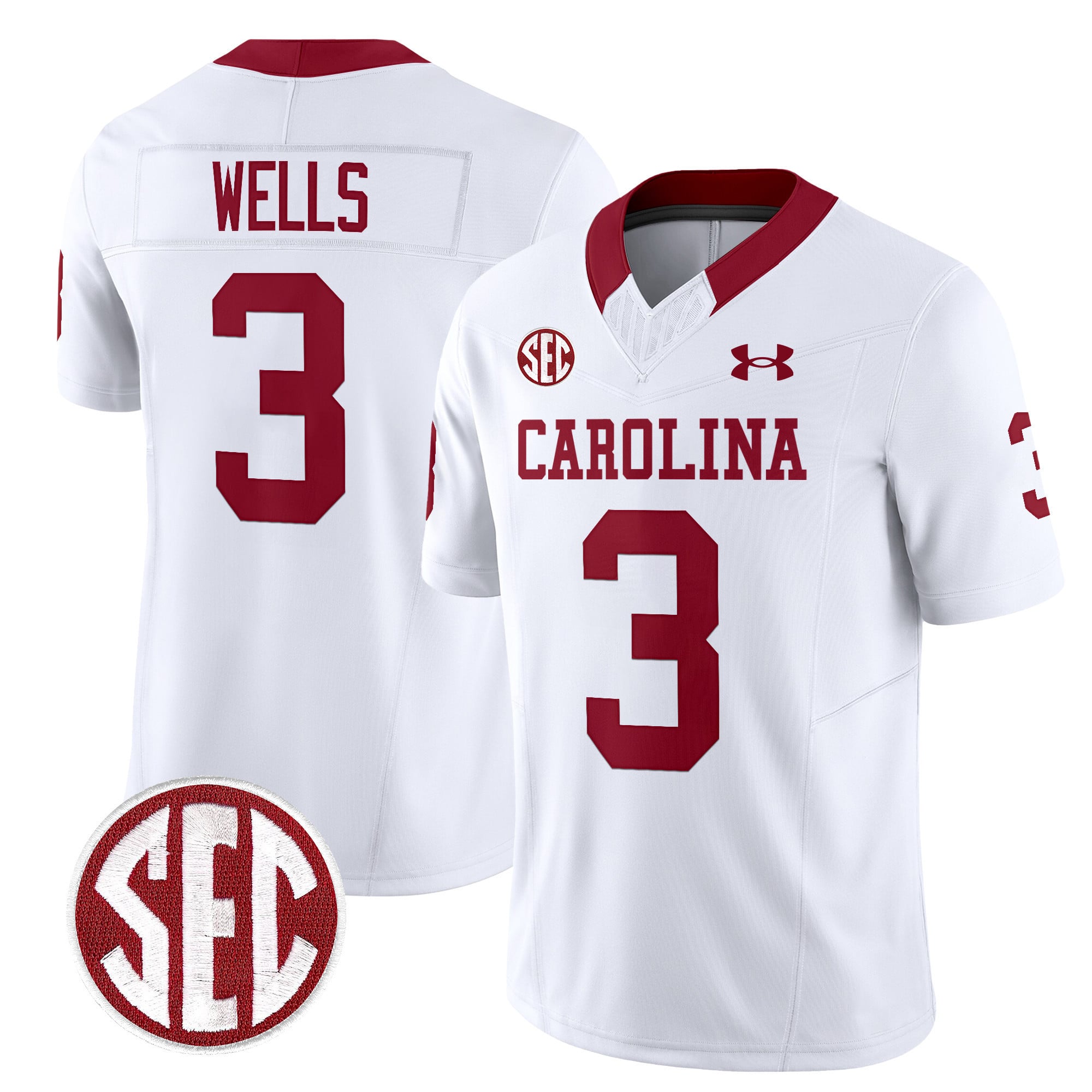 Men's South Carolina Gamecocks 1980 Throwback Vapor Limited Jersey - All Stitched