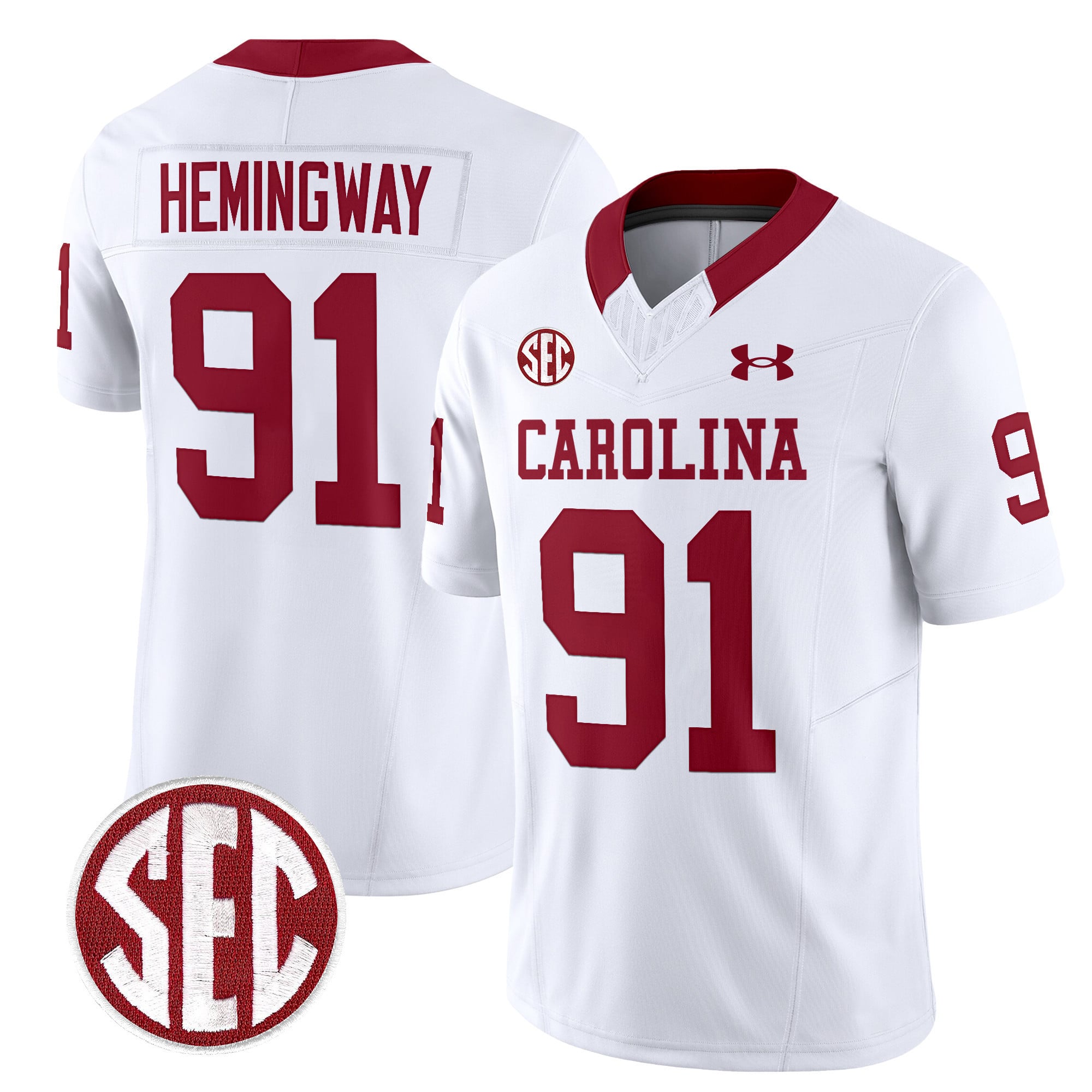 Men's South Carolina Gamecocks 1980 Throwback Vapor Limited Jersey - All Stitched