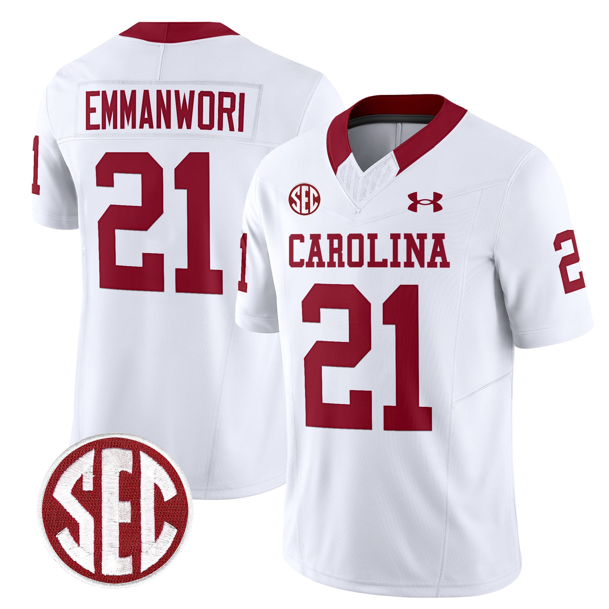 Men's South Carolina Gamecocks 1980 Throwback Vapor Limited Jersey - All Stitched