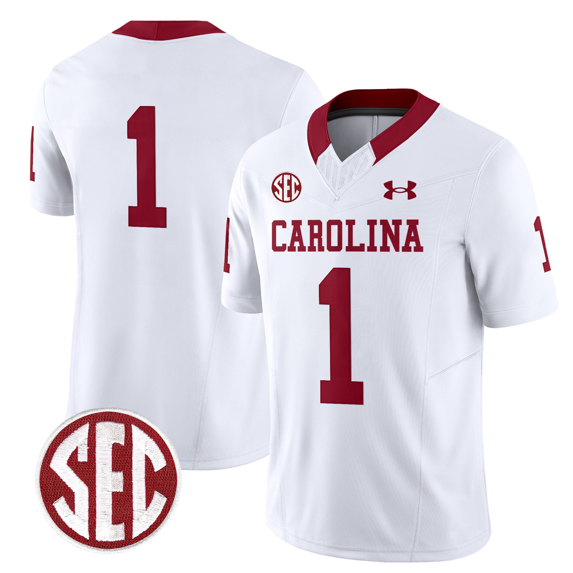 Men's South Carolina Gamecocks 1980 Throwback Vapor Limited Jersey - All Stitched