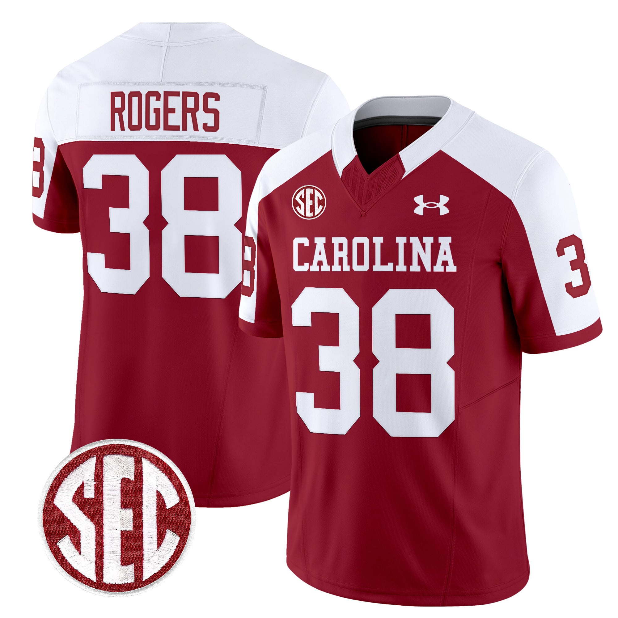 Men's South Carolina Gamecocks 1980 Throwback Vapor Limited Jersey - All Stitched
