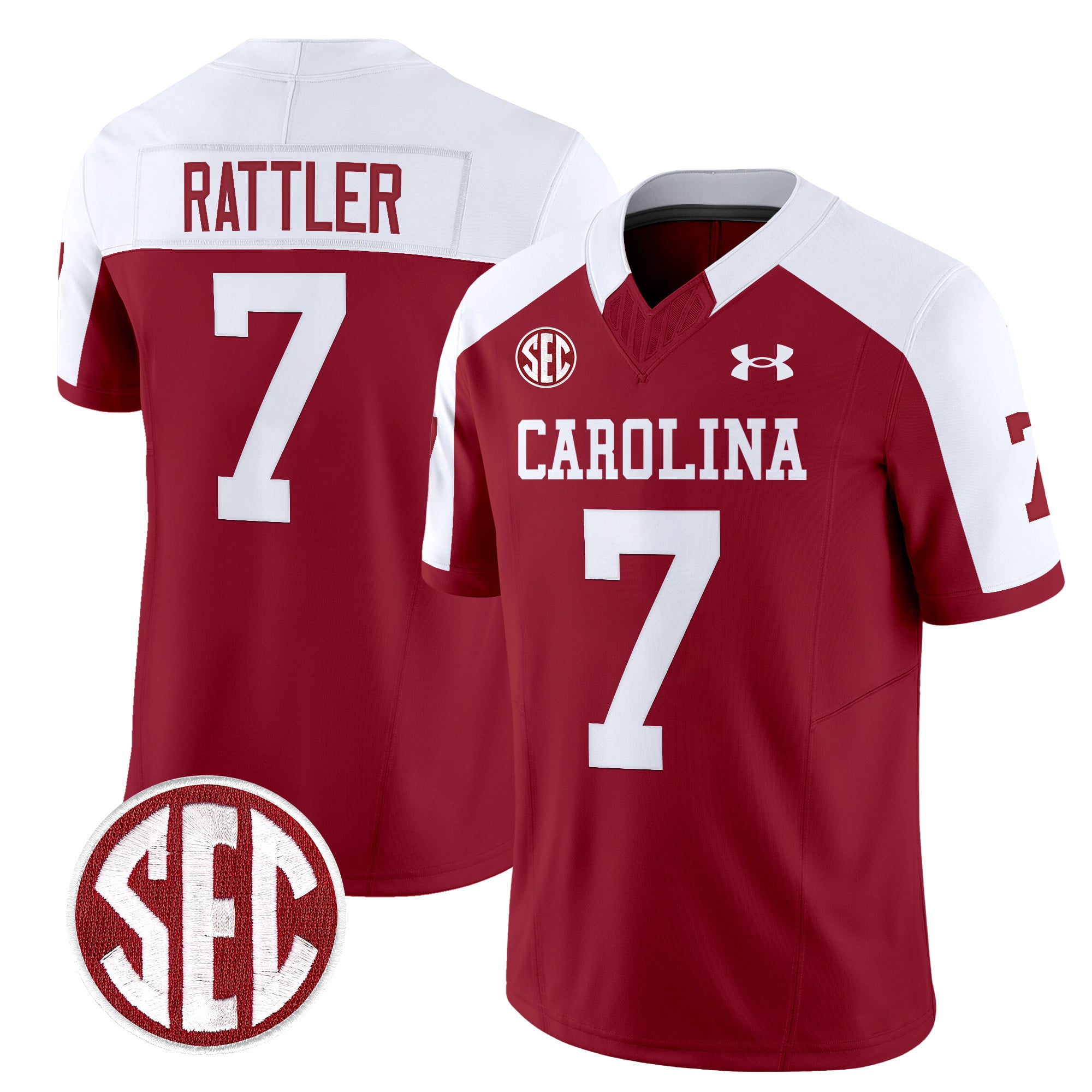 Men's South Carolina Gamecocks 1980 Throwback Vapor Limited Jersey - All Stitched