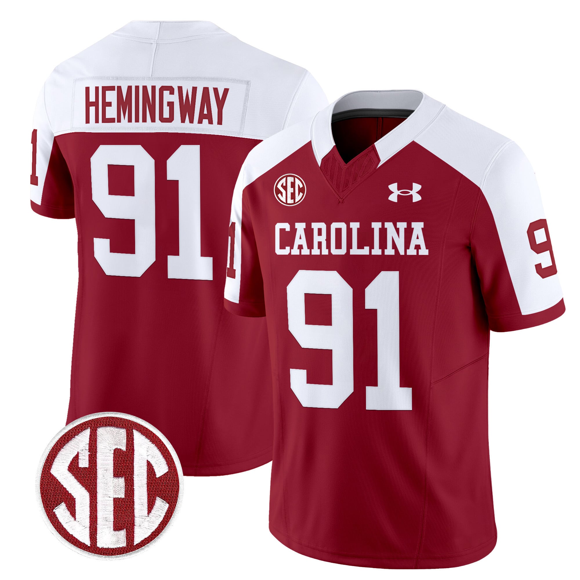 Men's South Carolina Gamecocks 1980 Throwback Vapor Limited Jersey - All Stitched