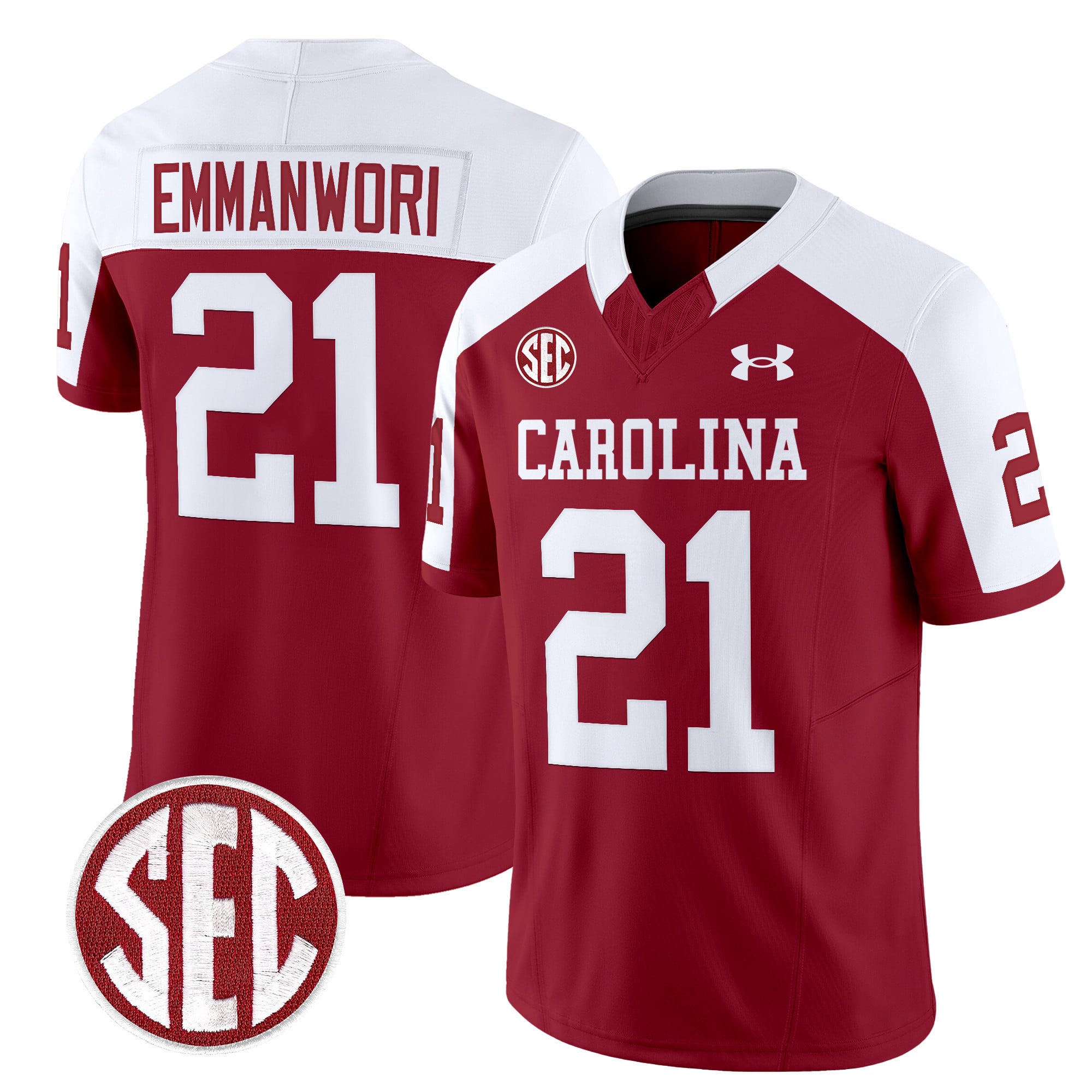 Men's South Carolina Gamecocks 1980 Throwback Vapor Limited Jersey - All Stitched