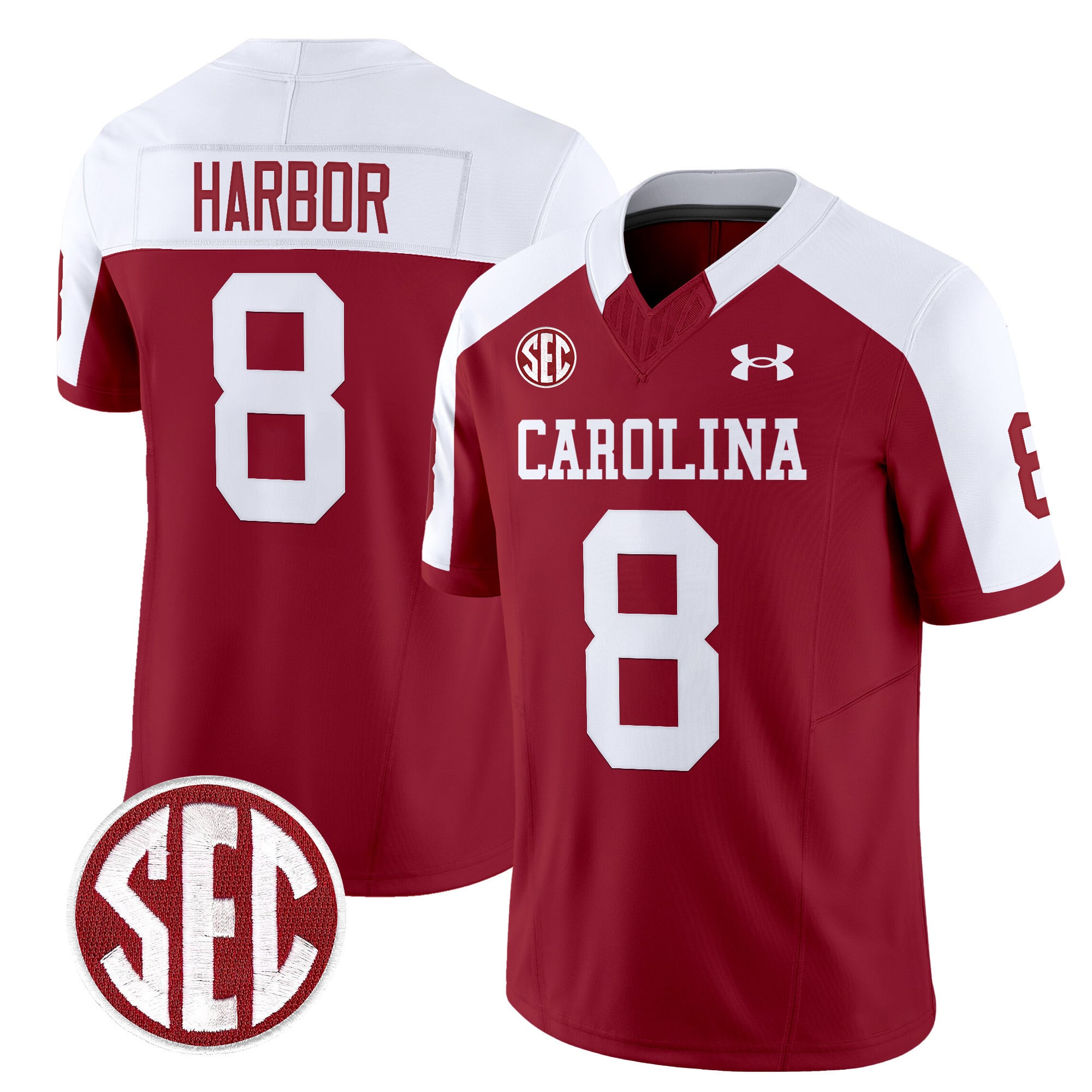 Men's South Carolina Gamecocks 1980 Throwback Vapor Limited Jersey - All Stitched