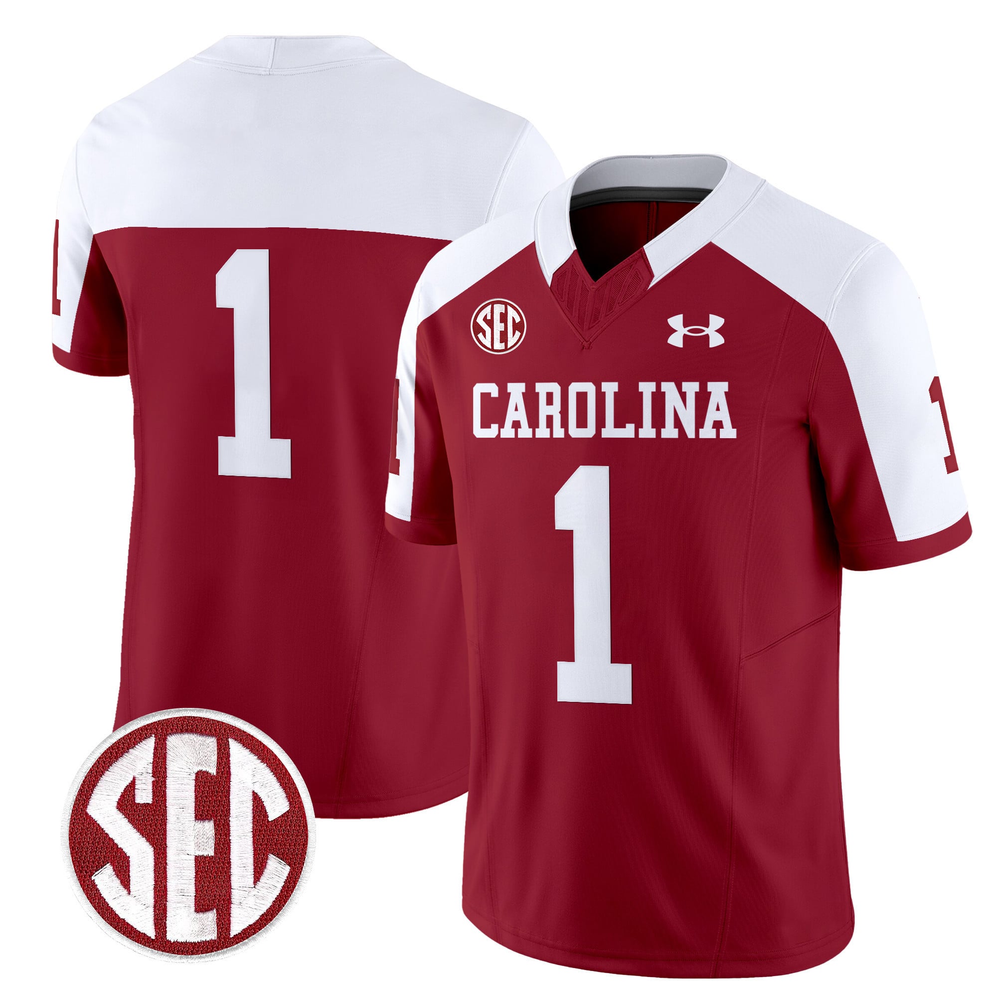 Men's South Carolina Gamecocks 1980 Throwback Vapor Limited Jersey - All Stitched