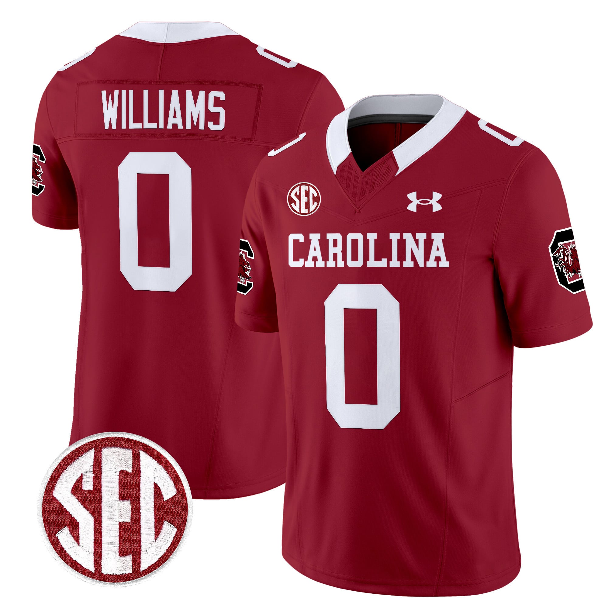 Men's South Carolina Gamecocks 1980 Throwback Vapor Limited Jersey V2 - All Stitched