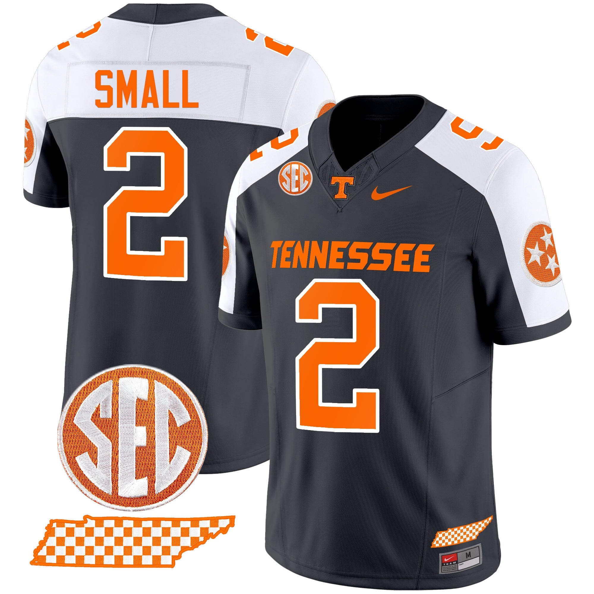 Men's Tennessee Volunteers 2024 Checkerboard Vapor Limited Jersey - All Stitched