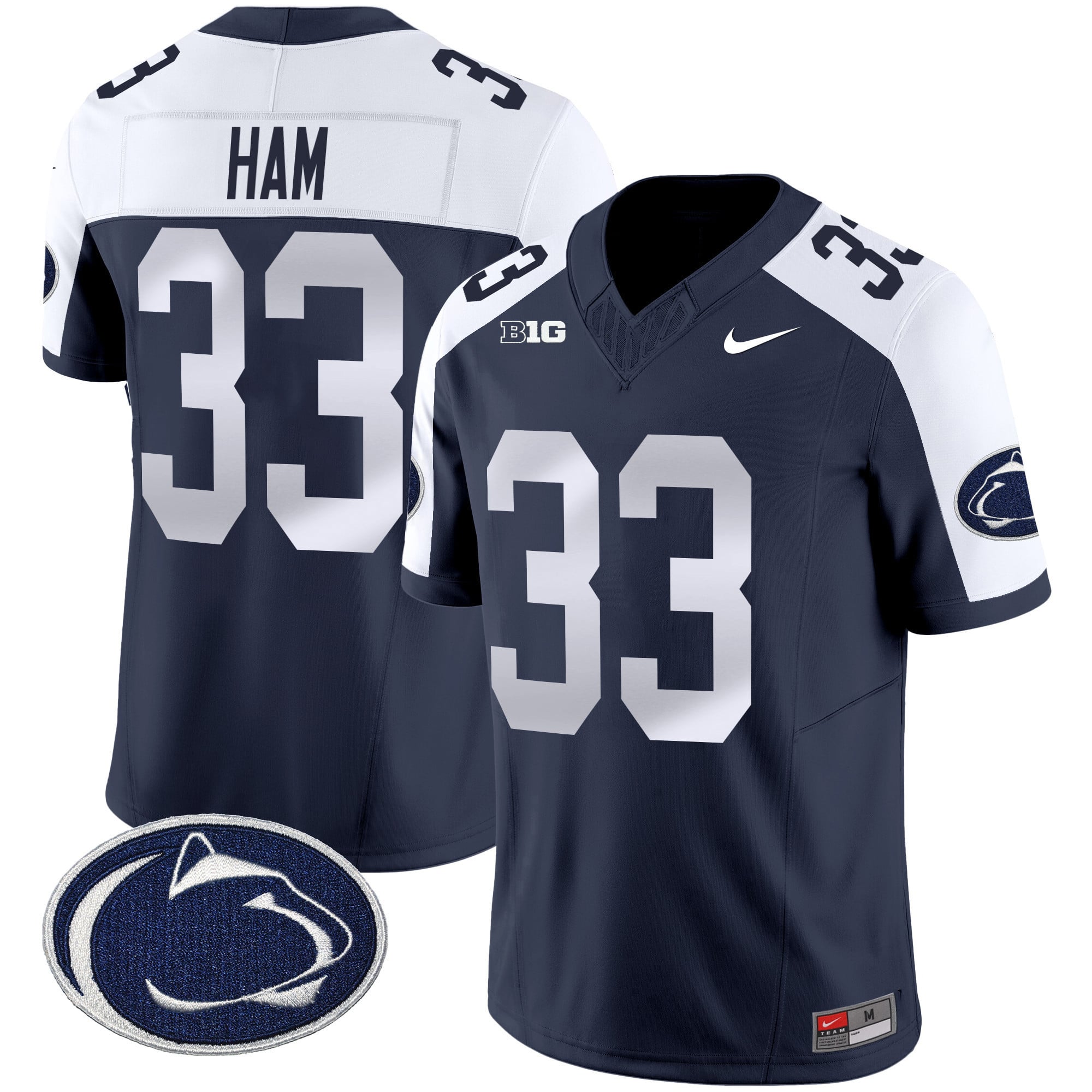 Men's Penn State Nittany Lions Vapor Limited Jersey - All Stitched