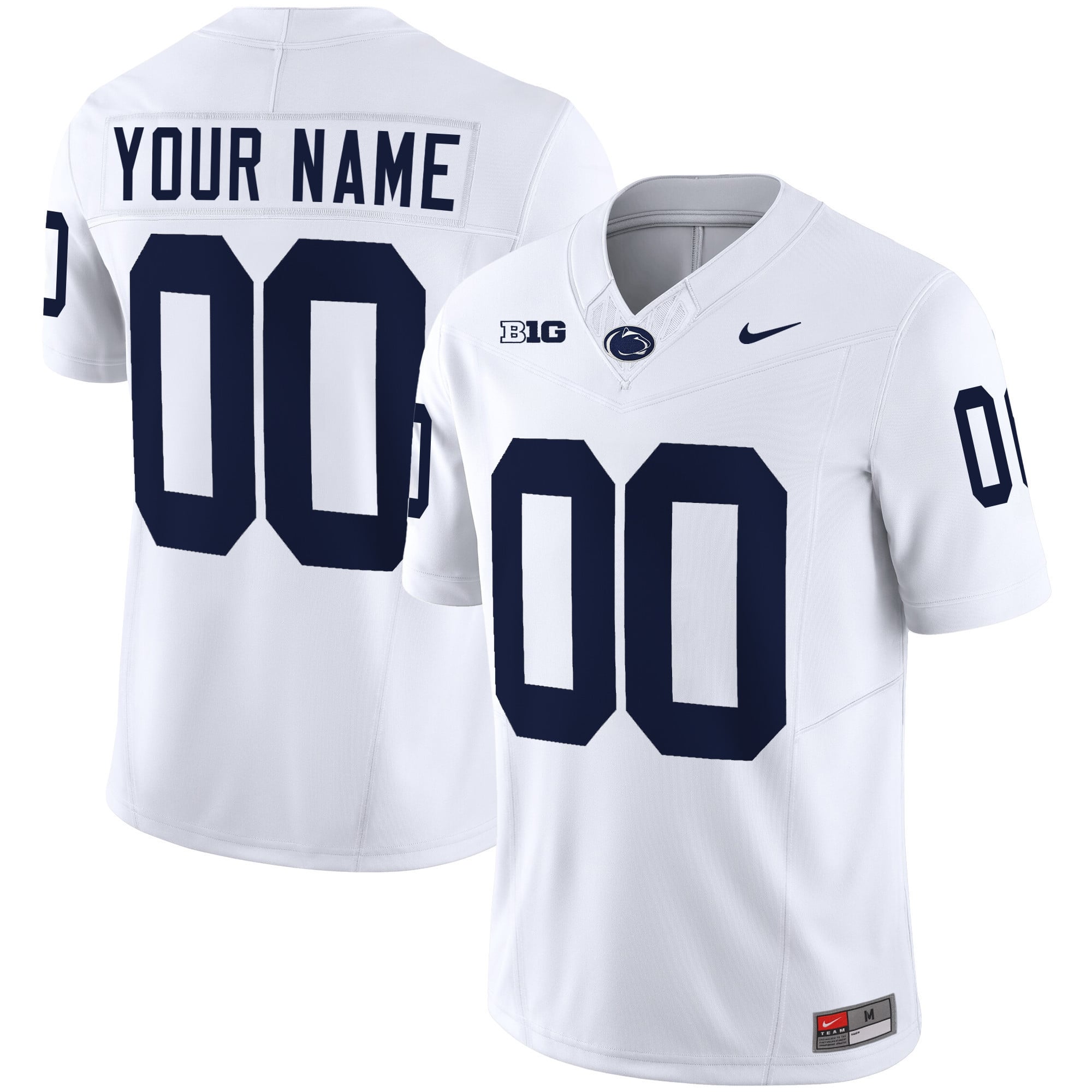 Penn State Nittany Lions Vapor Limited Custom Jersey - All Stitched