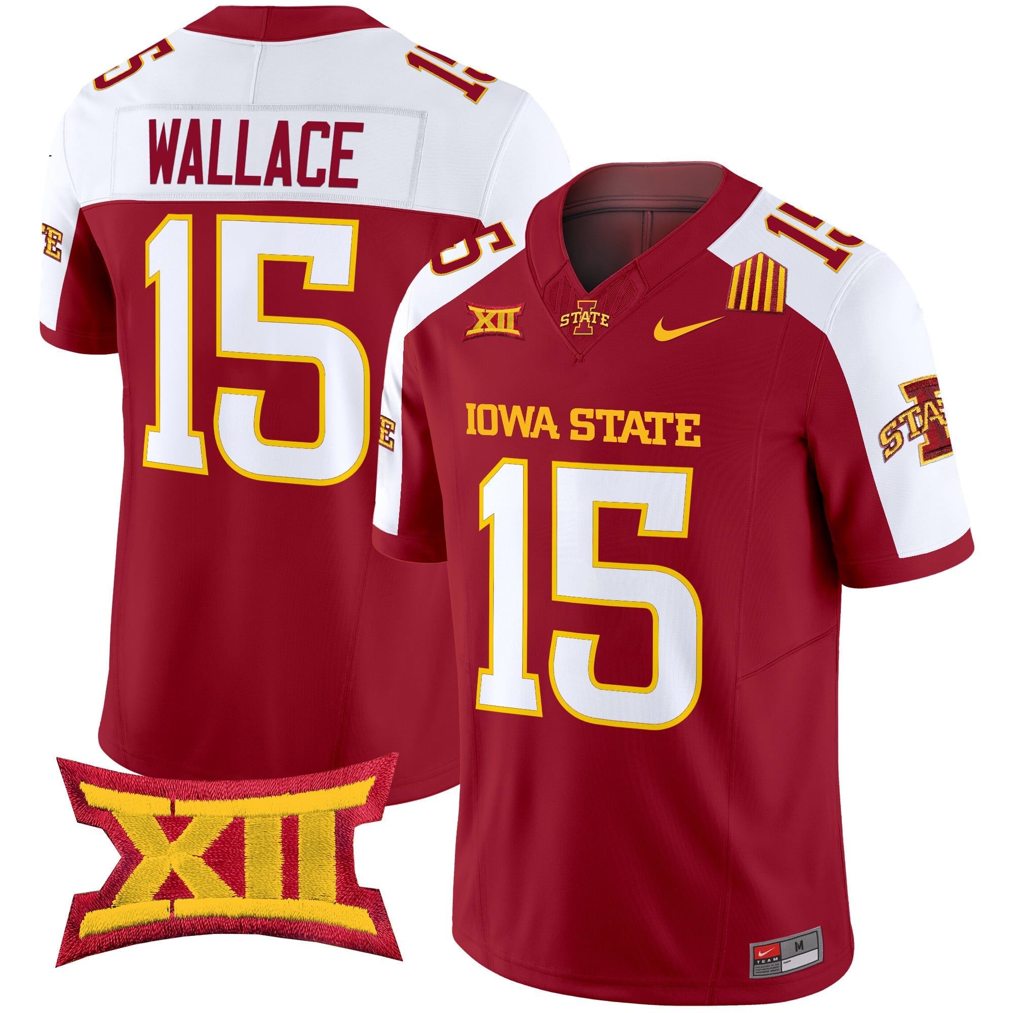 Men's Iowa State Cyclones 2024 Vapor Limited Jersey - All Stitched
