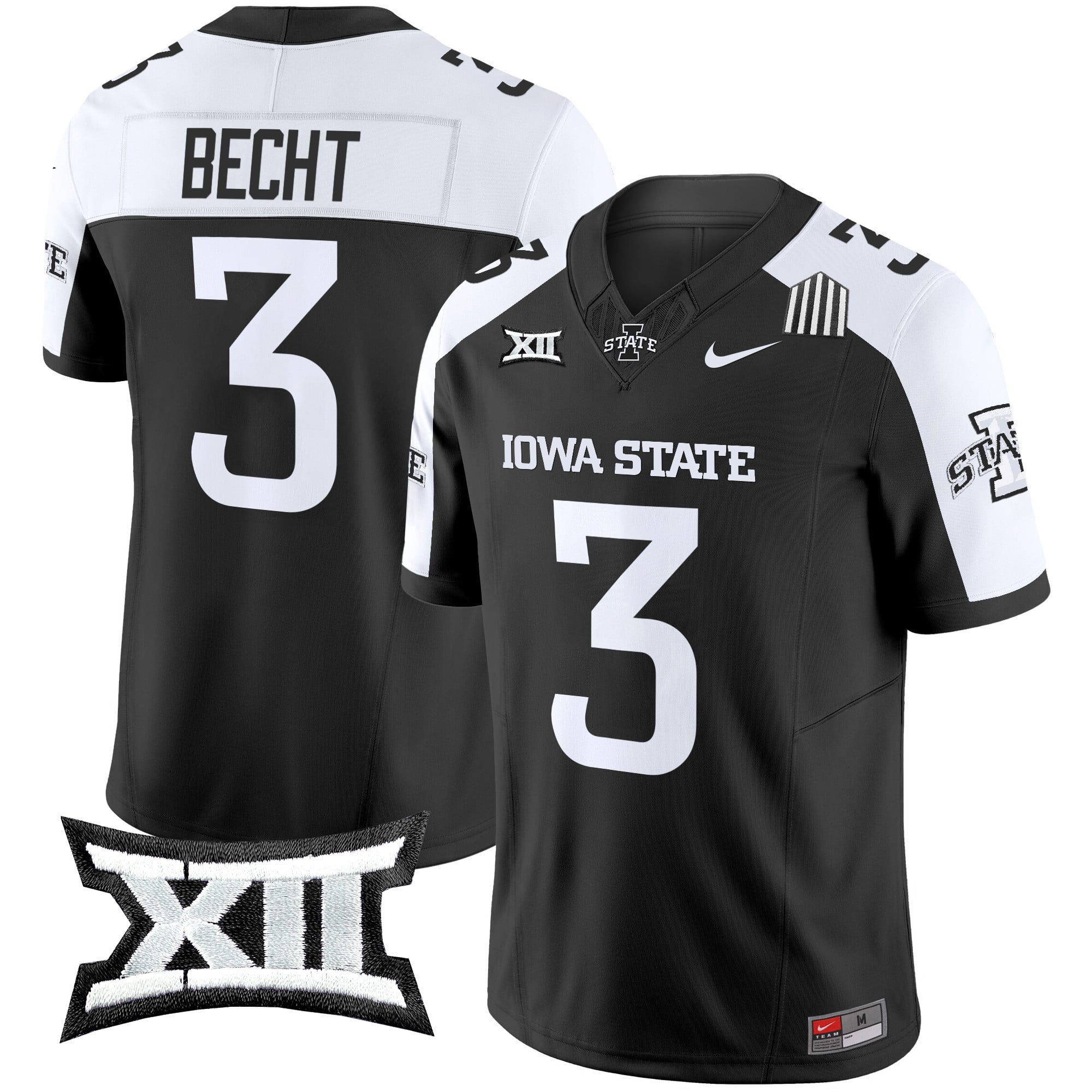 Men's Iowa State Cyclones 2024 Vapor Limited Jersey - All Stitched