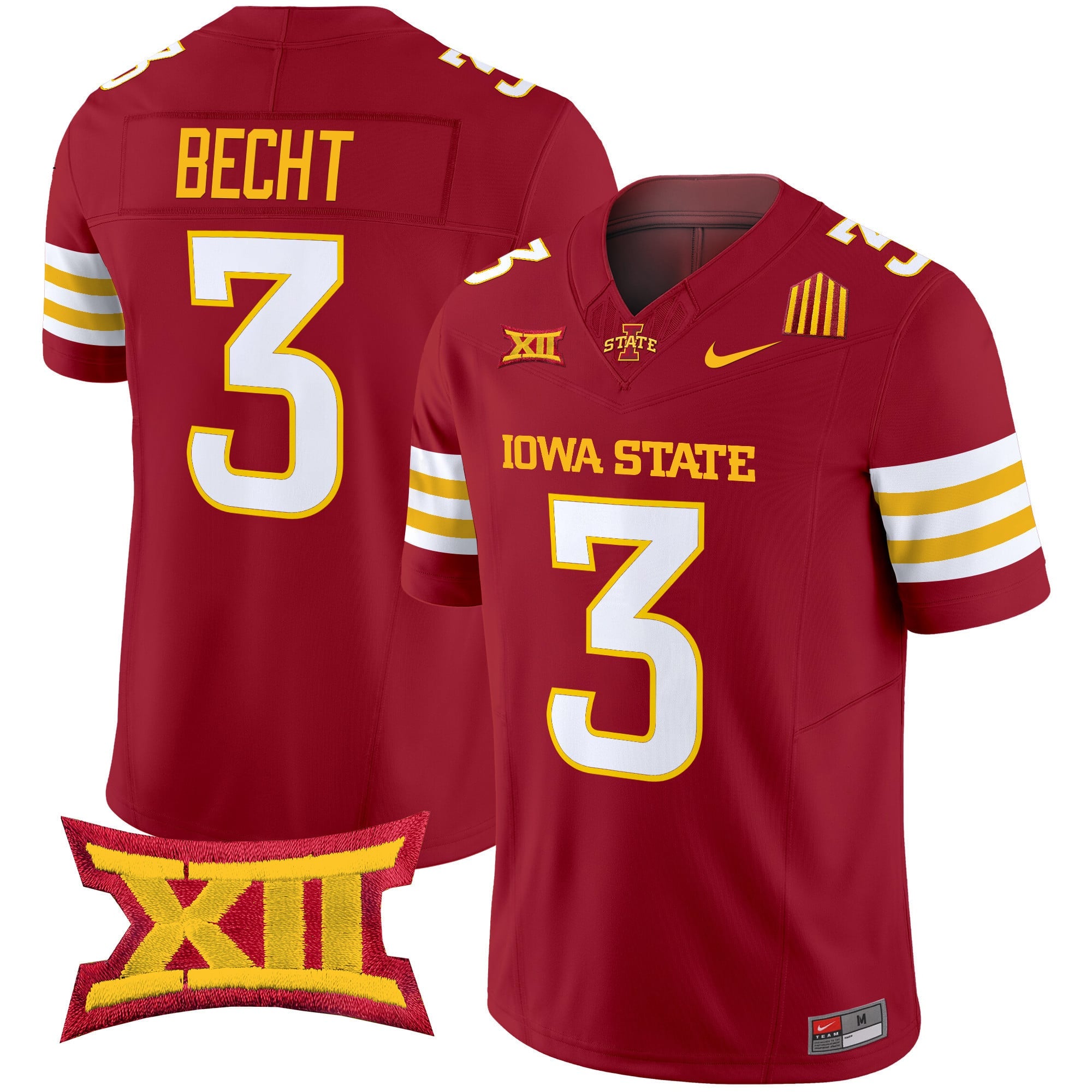 Men's Iowa State Cyclones 2024 Vapor Limited Jersey - All Stitched