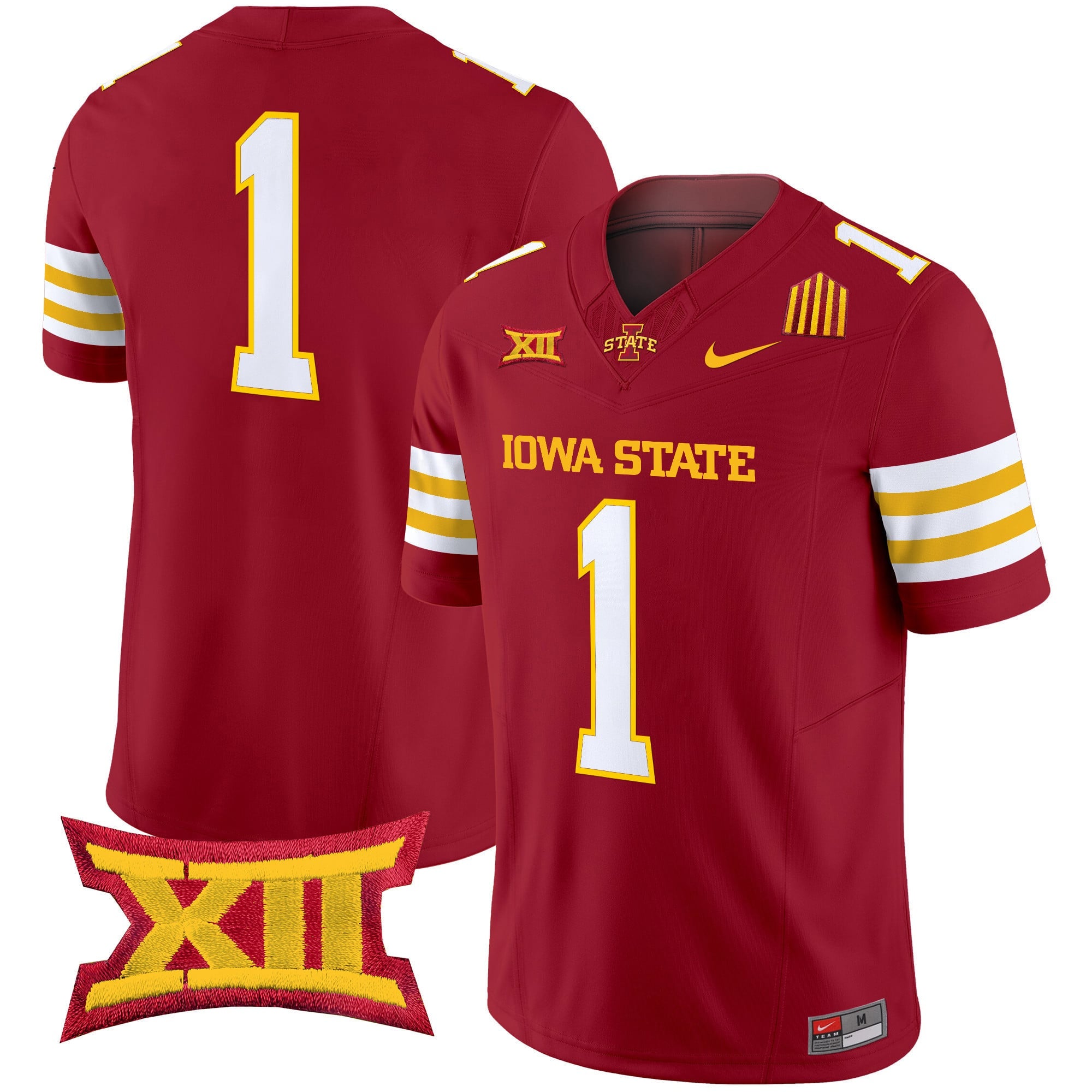 Men's Iowa State Cyclones 2024 Vapor Limited Jersey - All Stitched