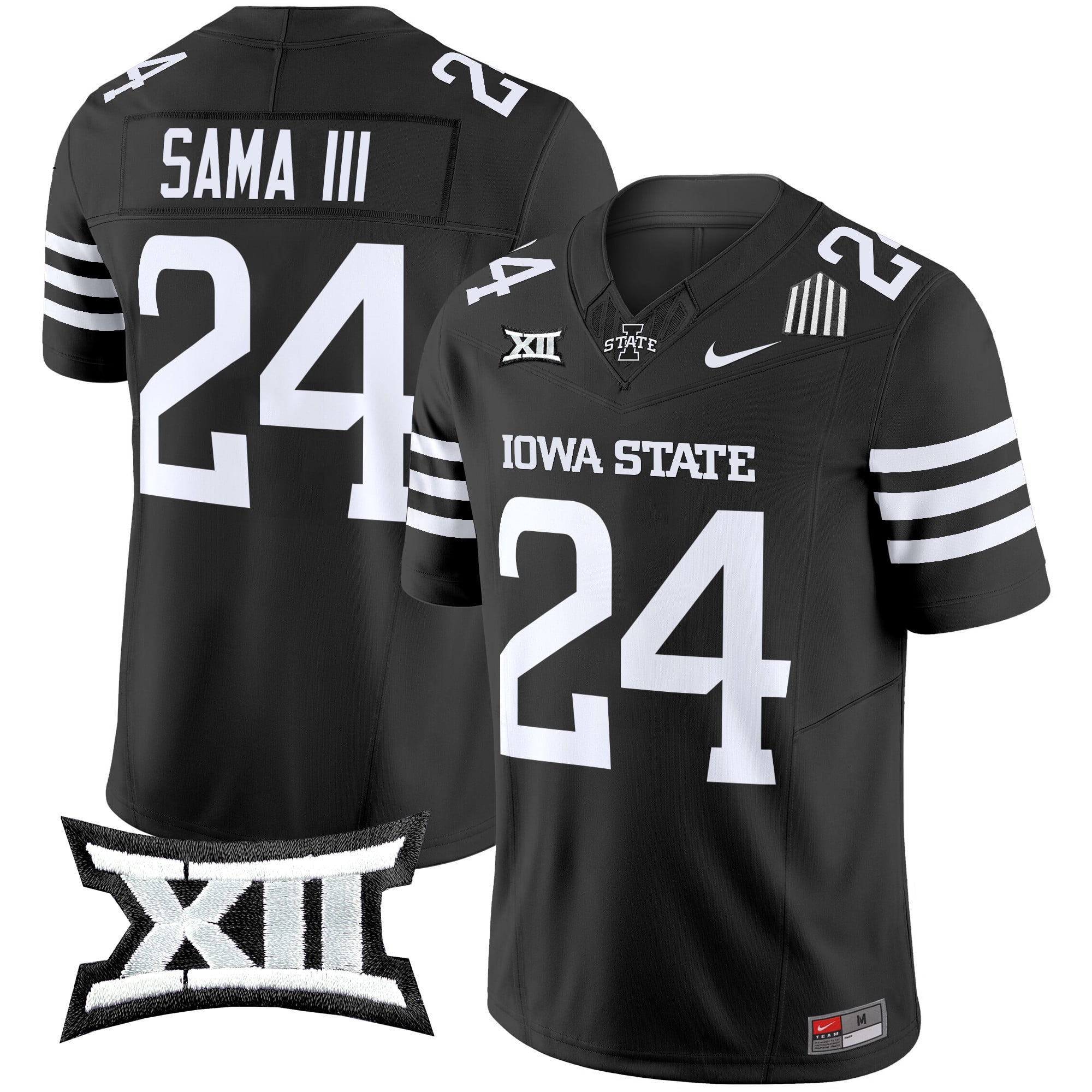 Men's Iowa State Cyclones 2024 Vapor Limited Jersey - All Stitched