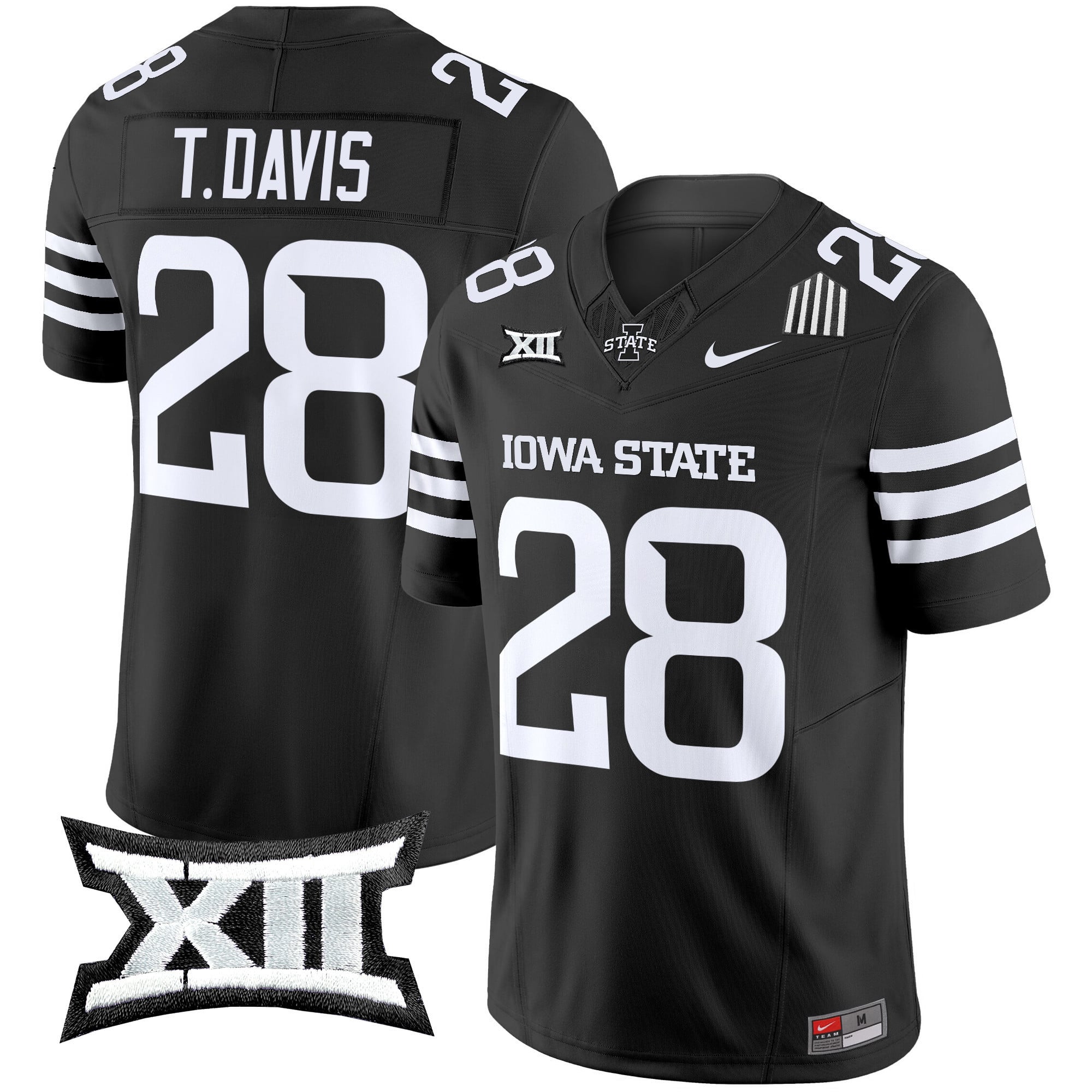 Men's Iowa State Cyclones 2024 Vapor Limited Jersey - All Stitched