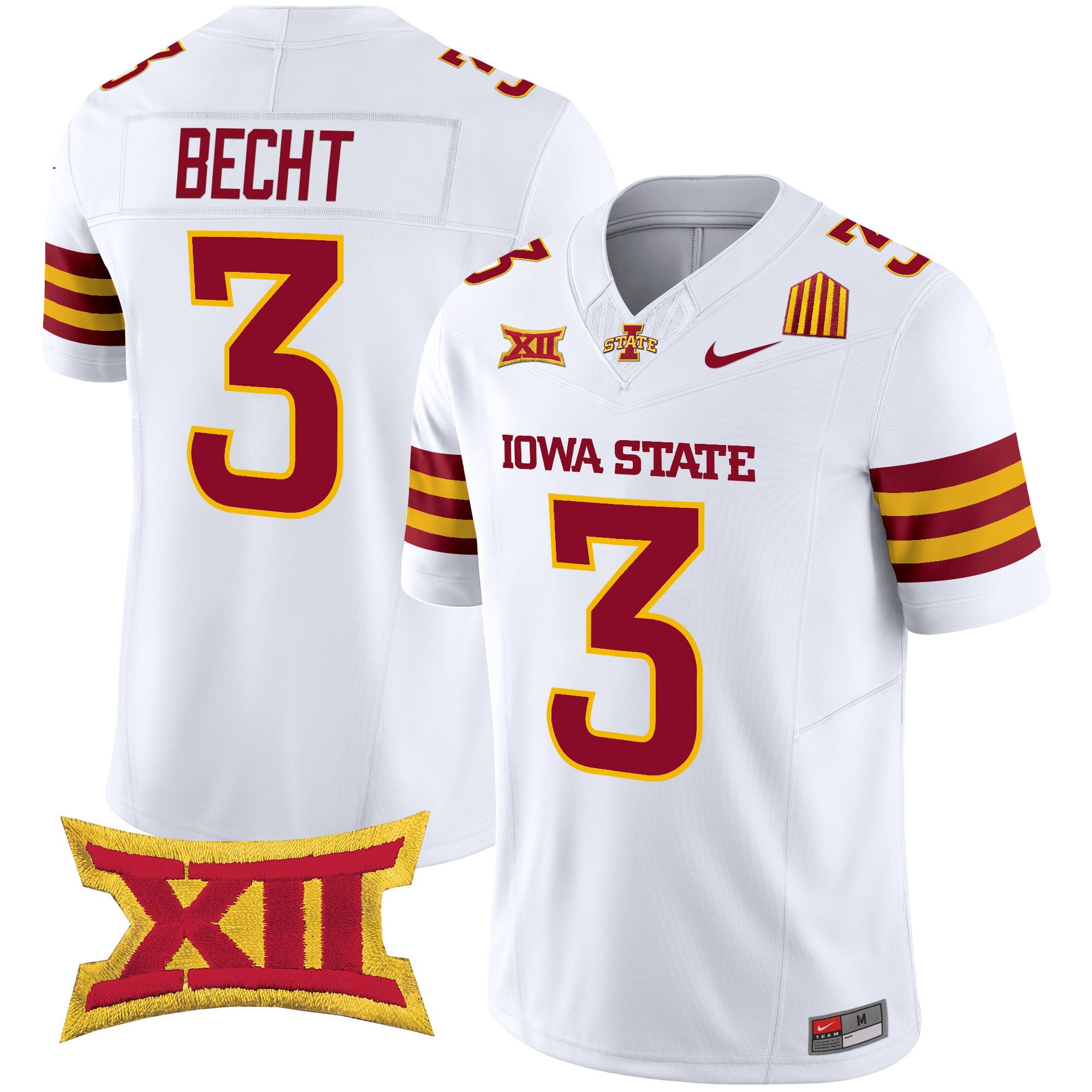 Men's Iowa State Cyclones 2024 Vapor Limited Jersey - All Stitched
