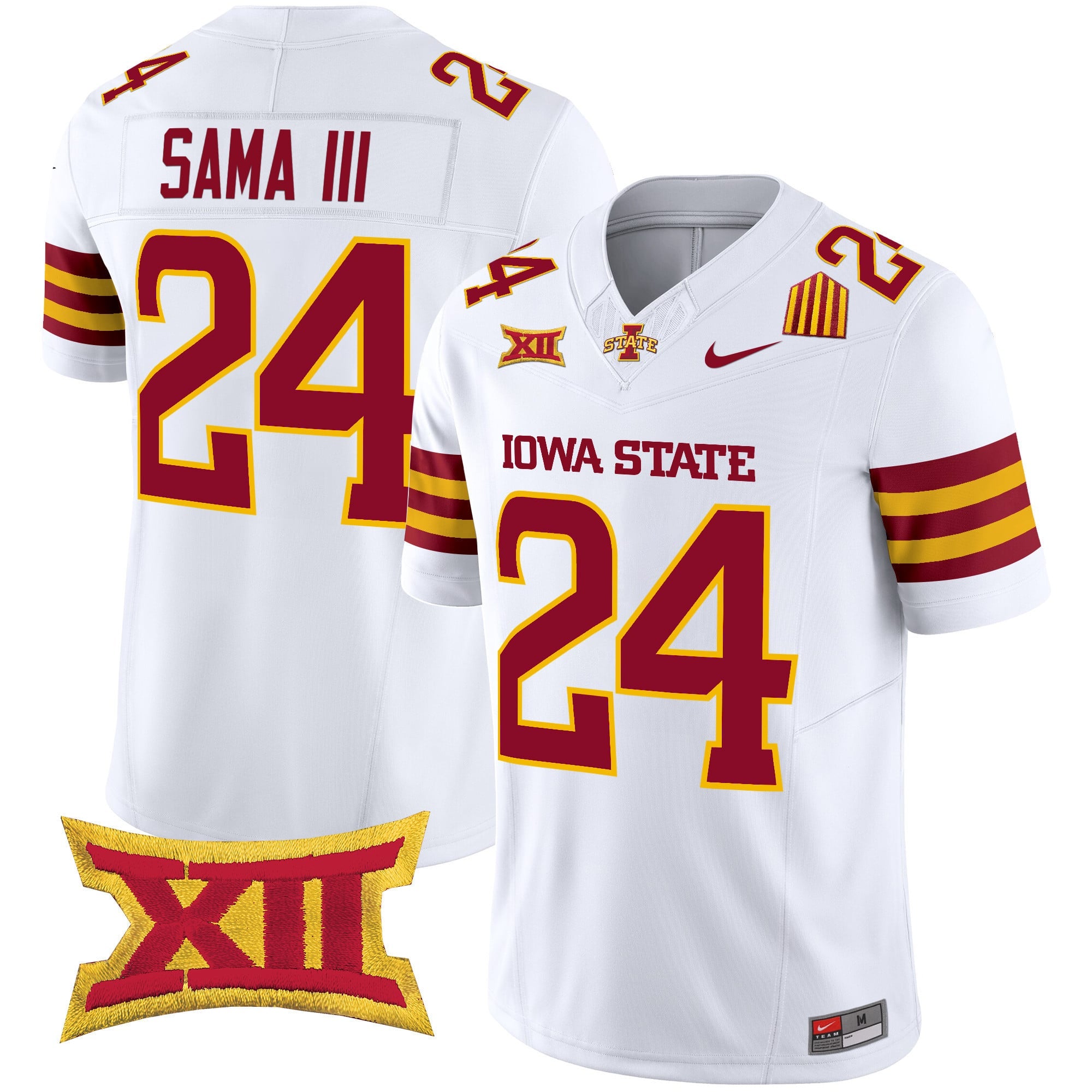Men's Iowa State Cyclones 2024 Vapor Limited Jersey - All Stitched