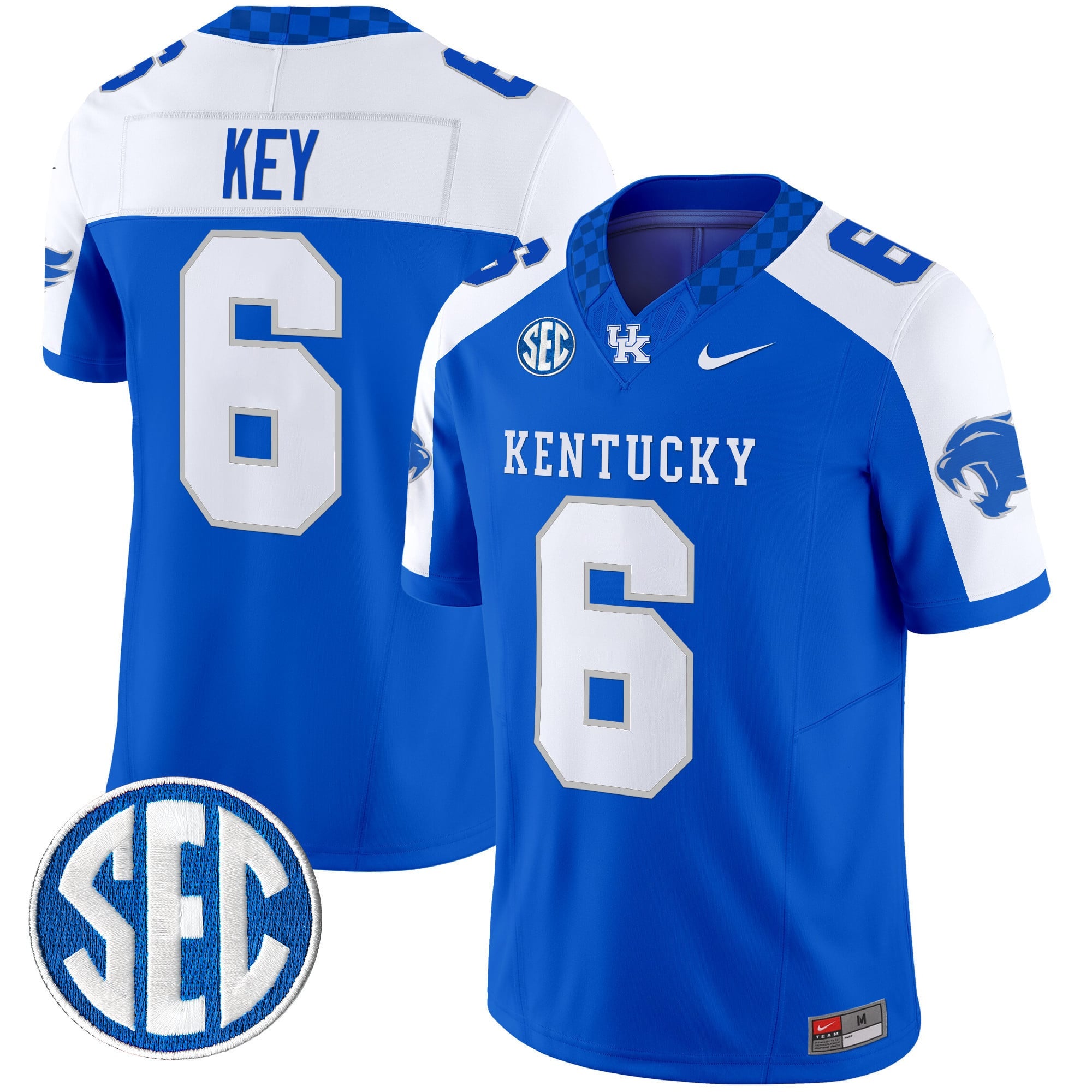 Men's Kentucky Wildcats 2024 Vapor Limited Jersey - All Stitched