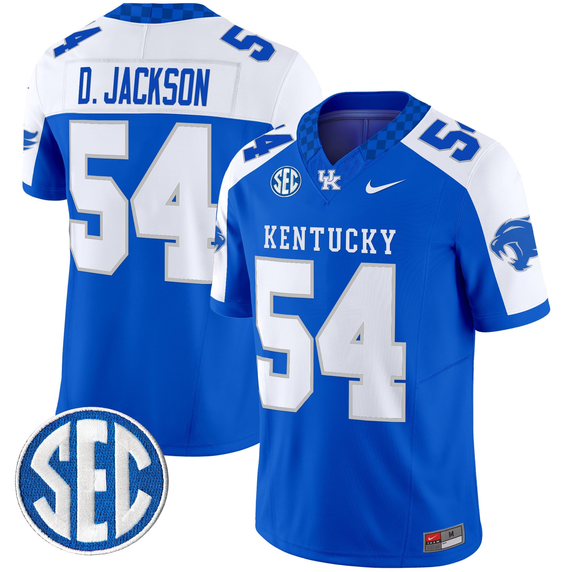 Men's Kentucky Wildcats 2024 Vapor Limited Jersey - All Stitched