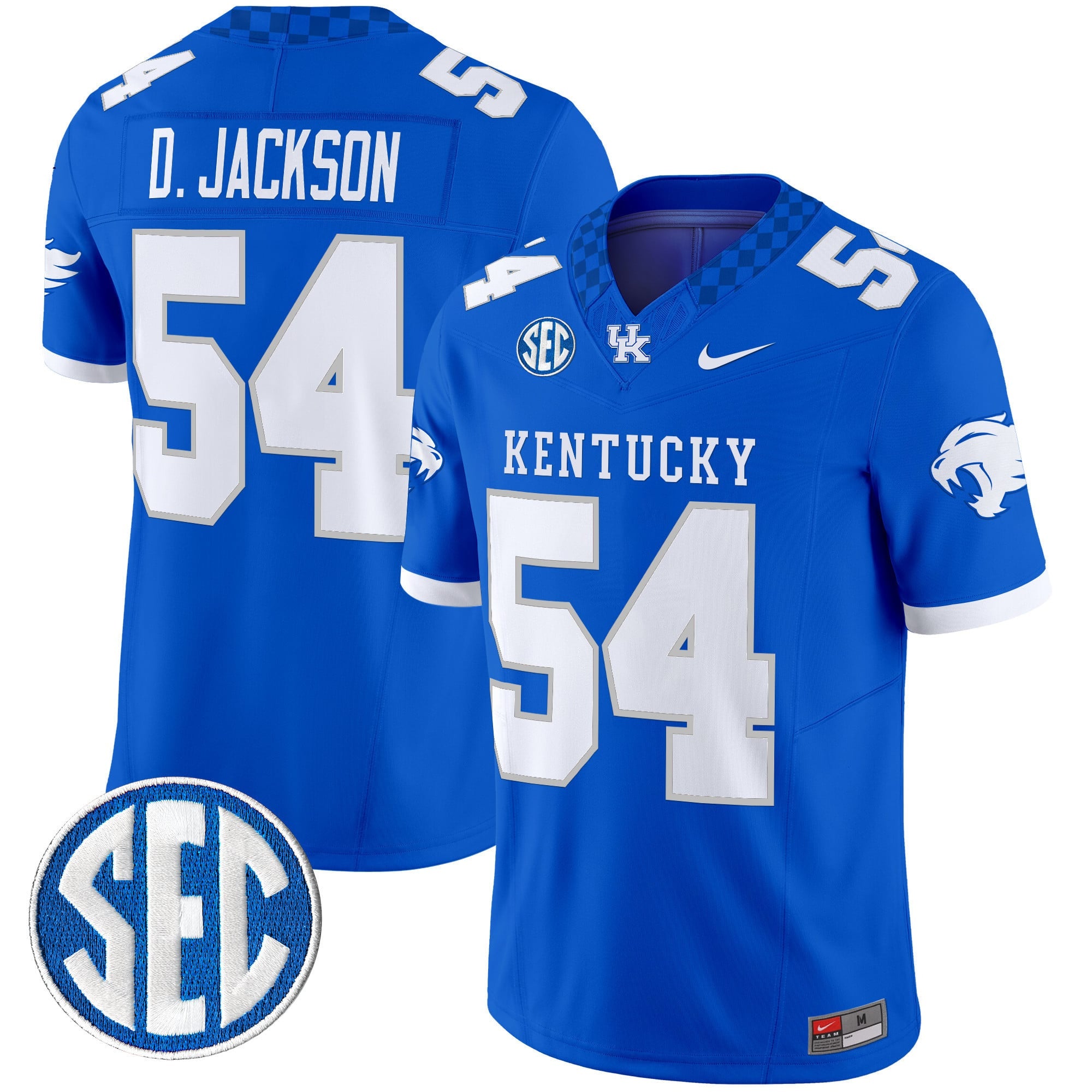 Men's Kentucky Wildcats 2024 Vapor Limited Jersey - All Stitched
