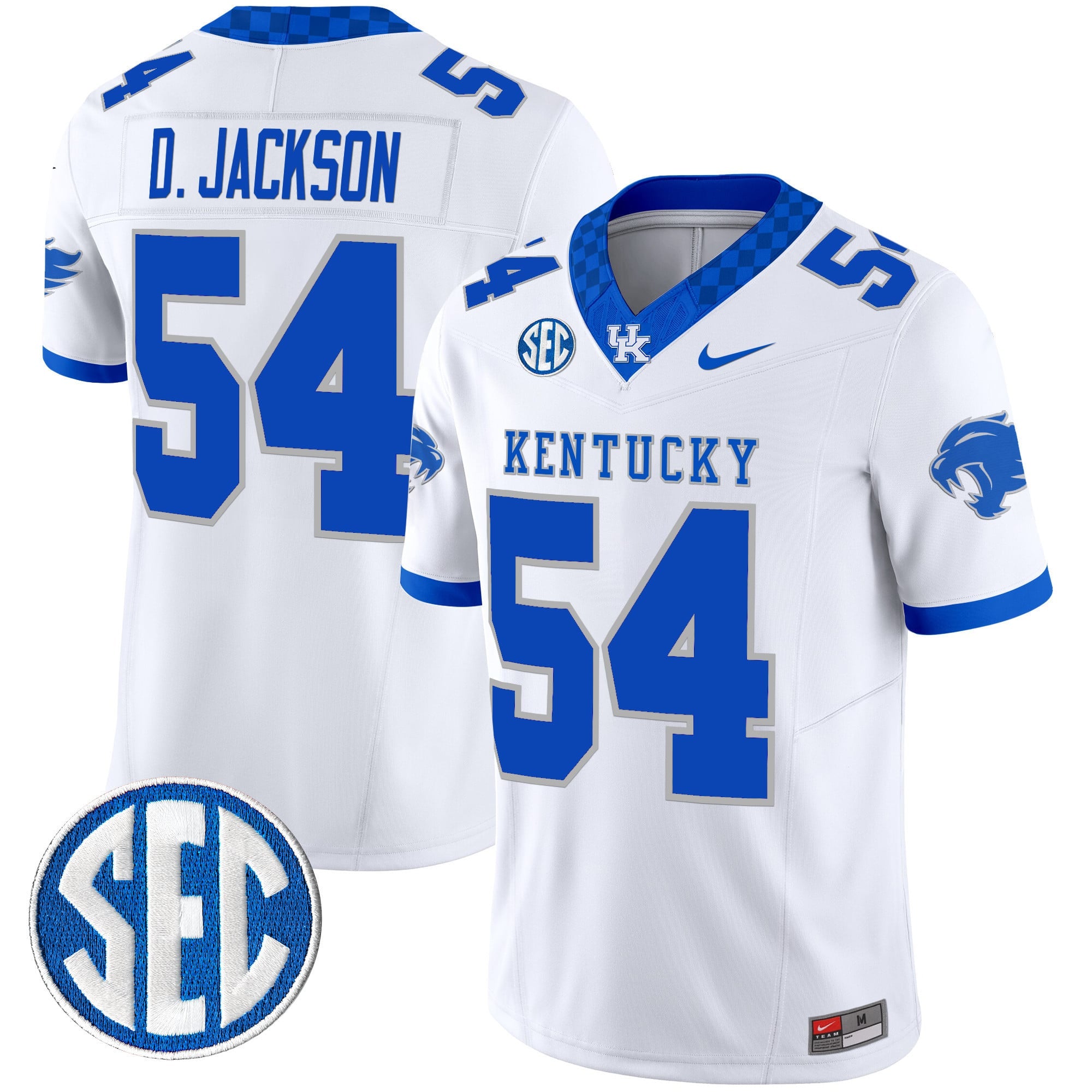 Men's Kentucky Wildcats 2024 Vapor Limited Jersey - All Stitched