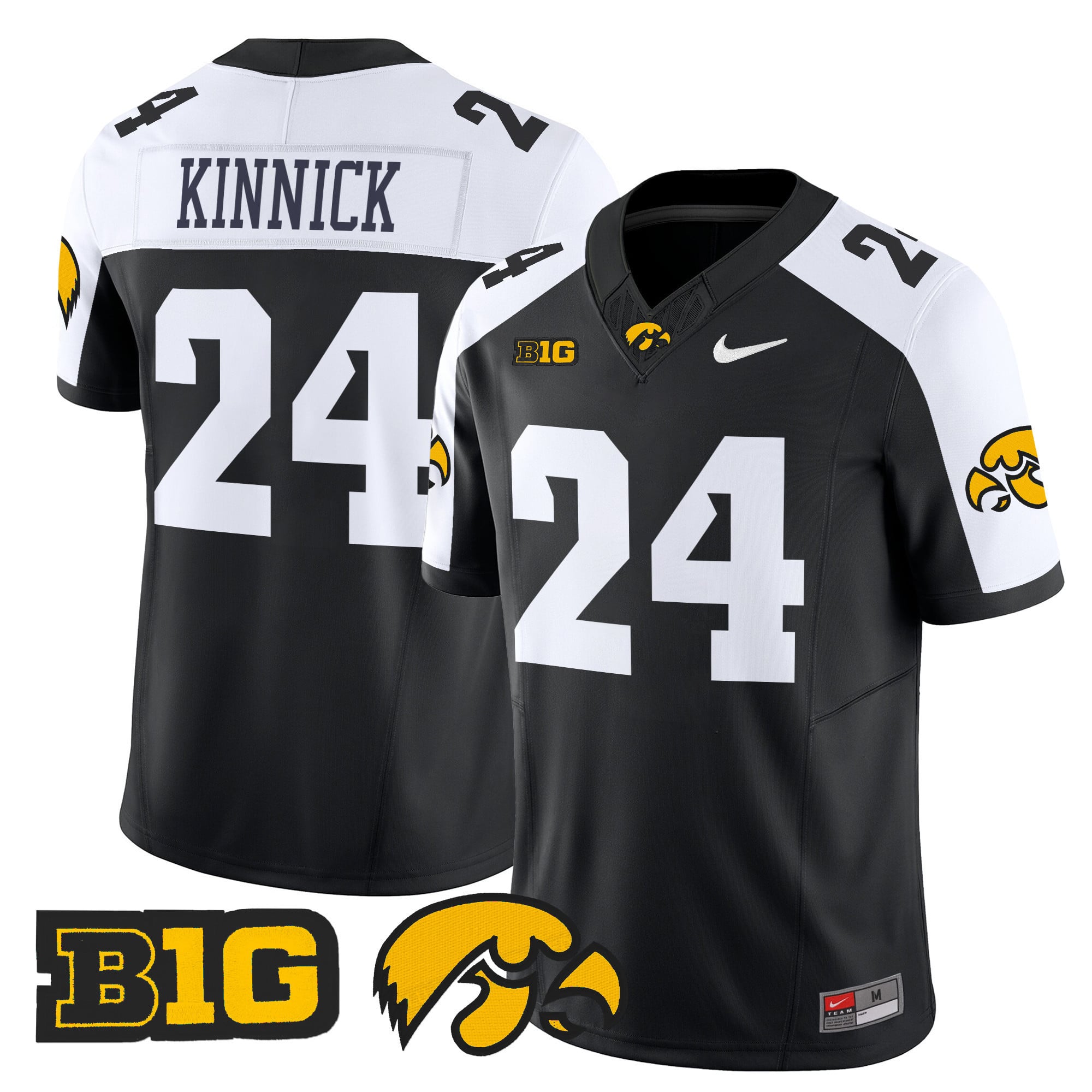 Men's Iowa Hawkeyes 2024 Vapor Limited Jersey - All Stitched