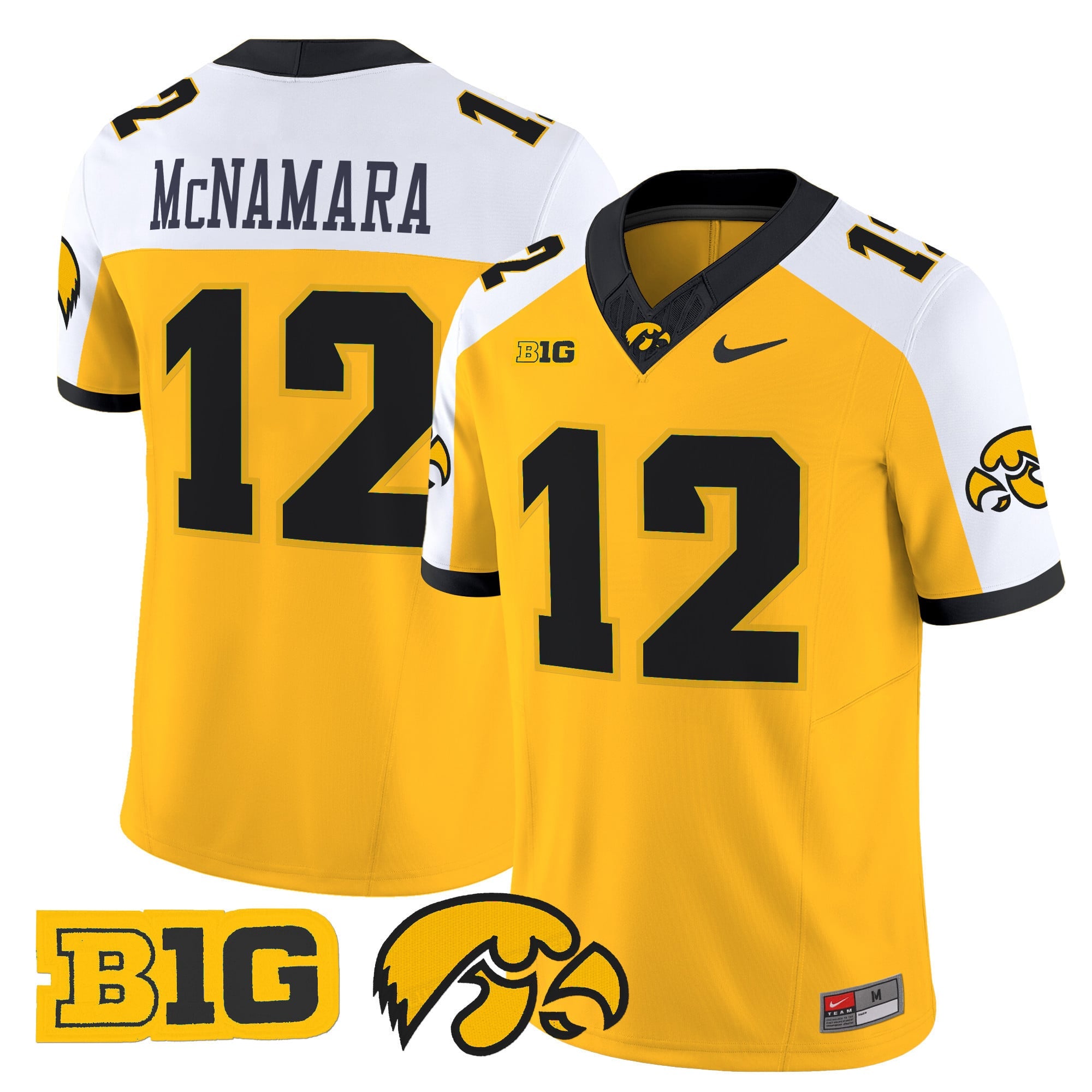 Men's Iowa Hawkeyes 2024 Vapor Limited Jersey - All Stitched