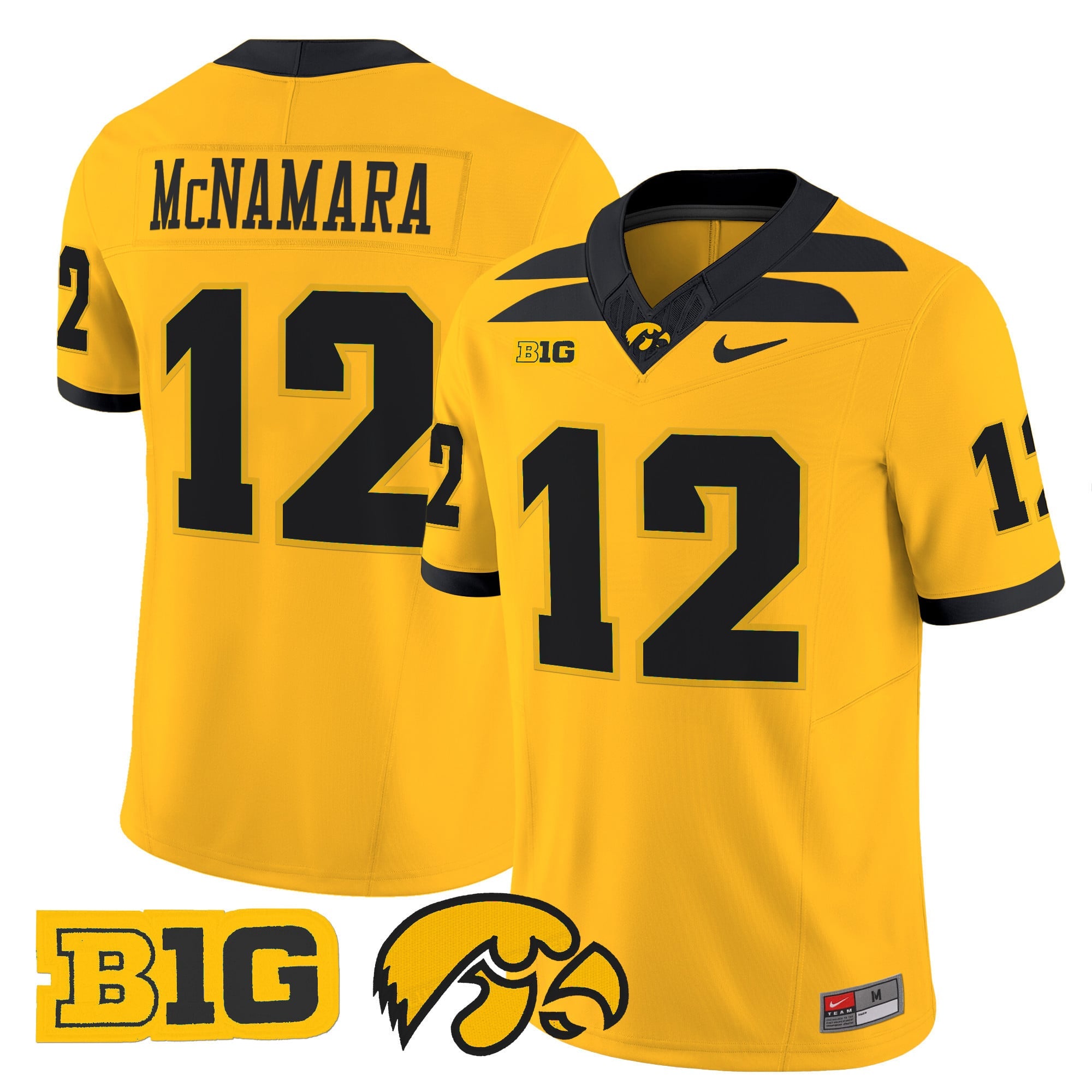 Men's Iowa Hawkeyes 2024 Vapor Limited Jersey - All Stitched