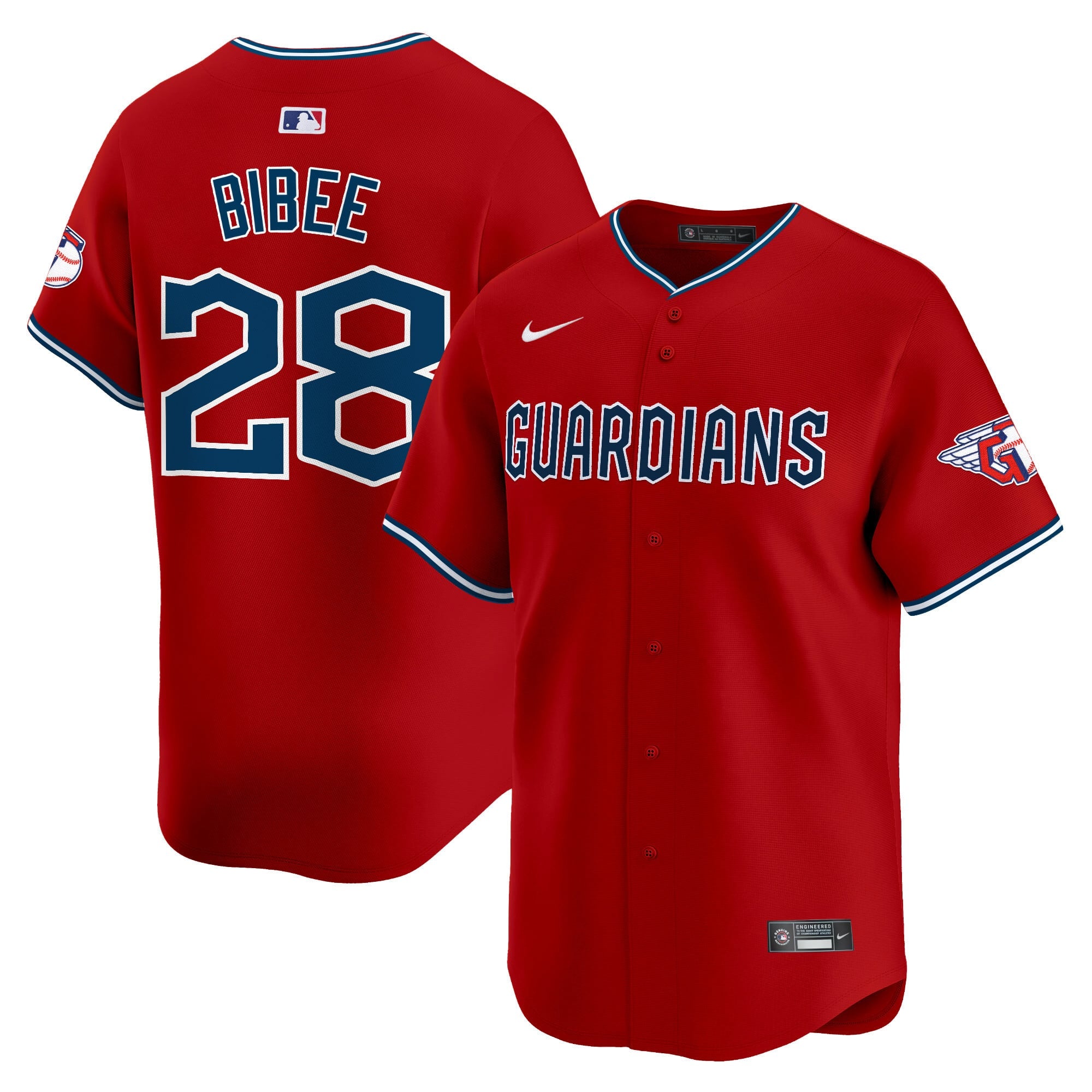 Men's Cleveland Guardians 2025 Vapor Premier Limited Jersey - All Stitched