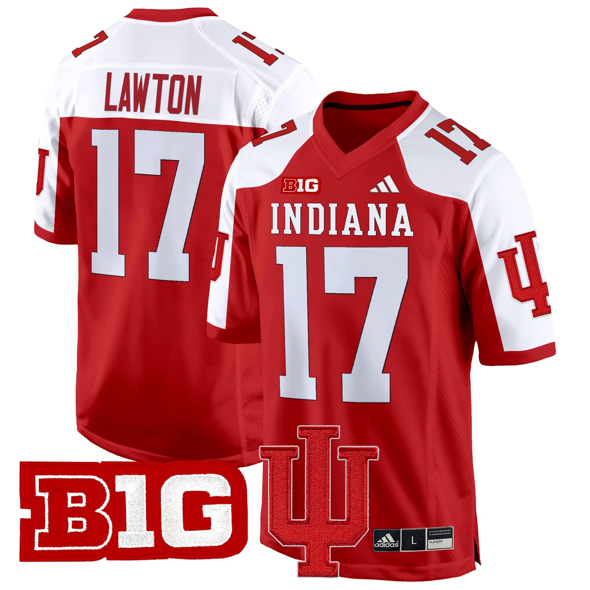 Men's Indiana Hoosiers 2024 Game Jersey V2 - All Stitched