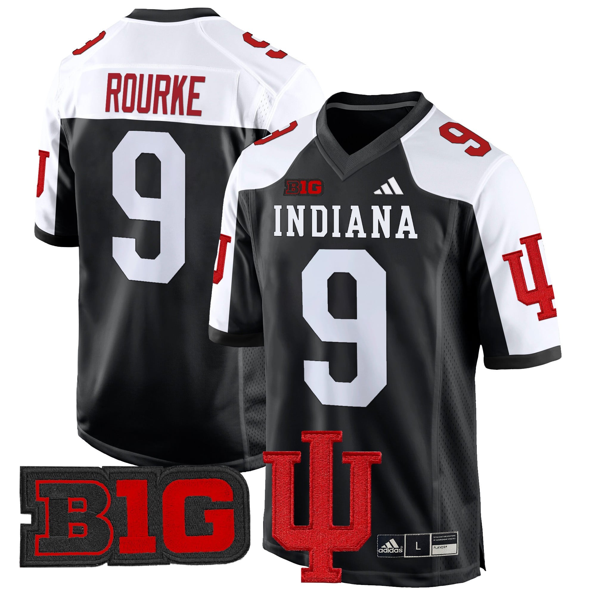 Men's Indiana Hoosiers 2024 Game Jersey V2 - All Stitched