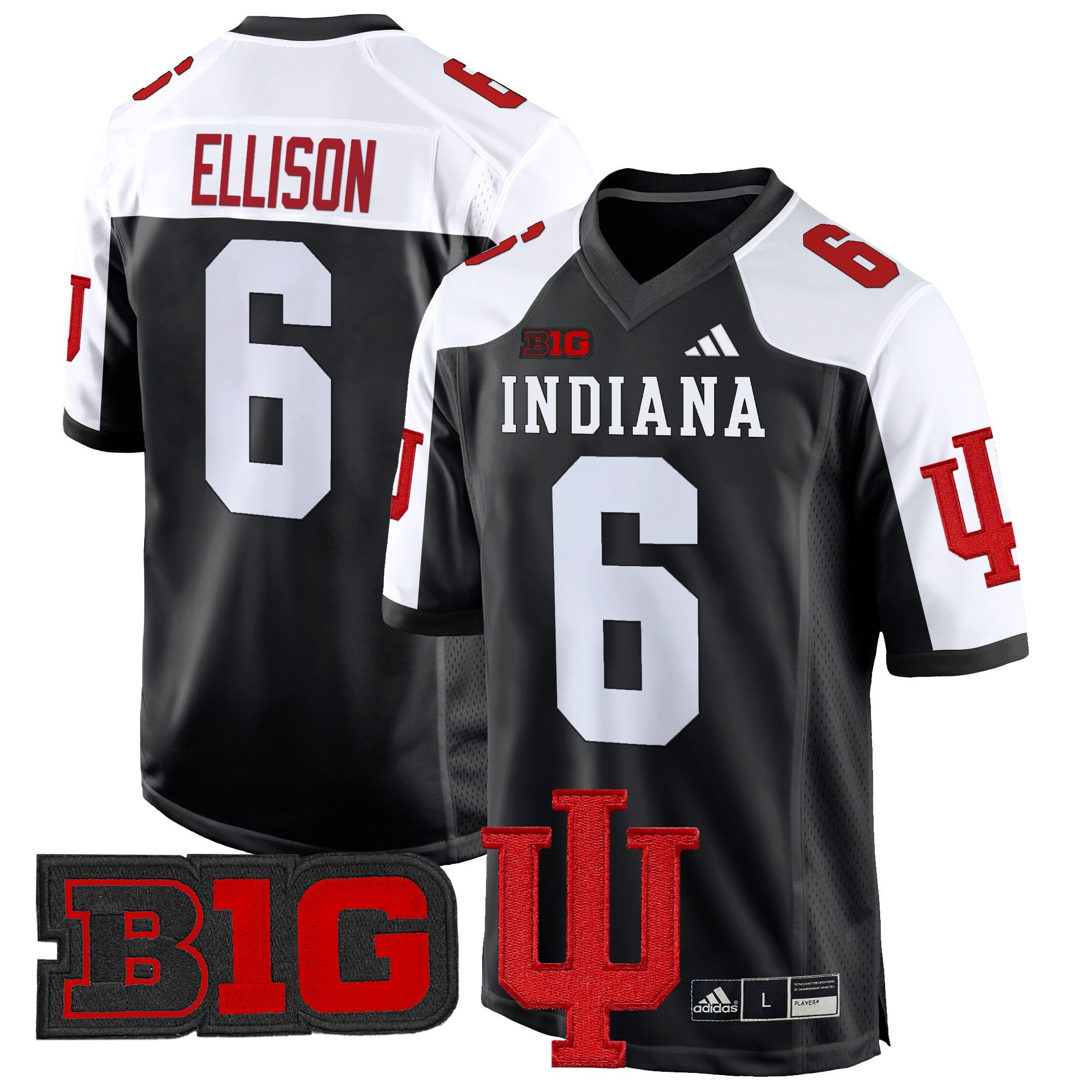Men's Indiana Hoosiers 2024 Game Jersey V2 - All Stitched