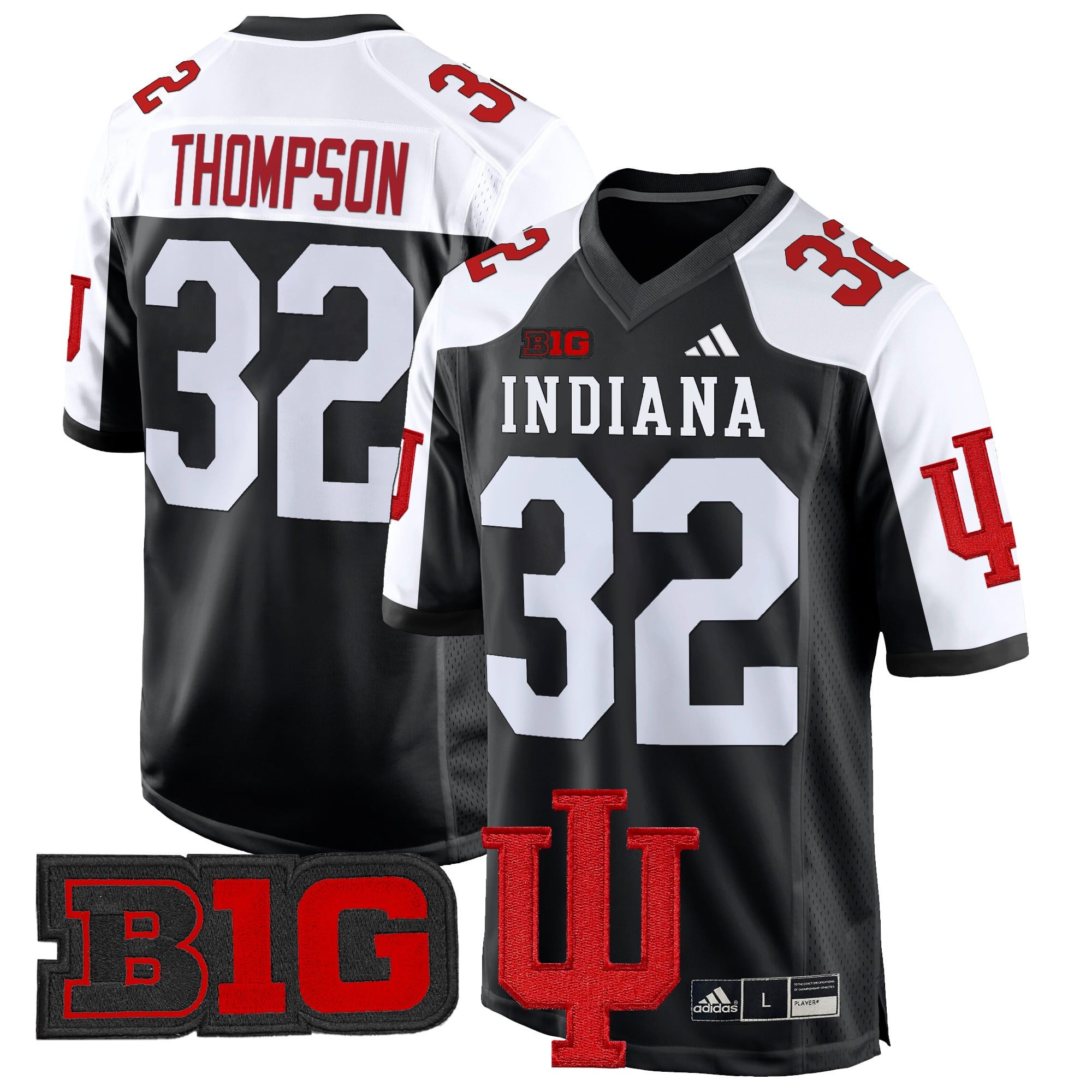 Men's Indiana Hoosiers 2024 Game Jersey V2 - All Stitched