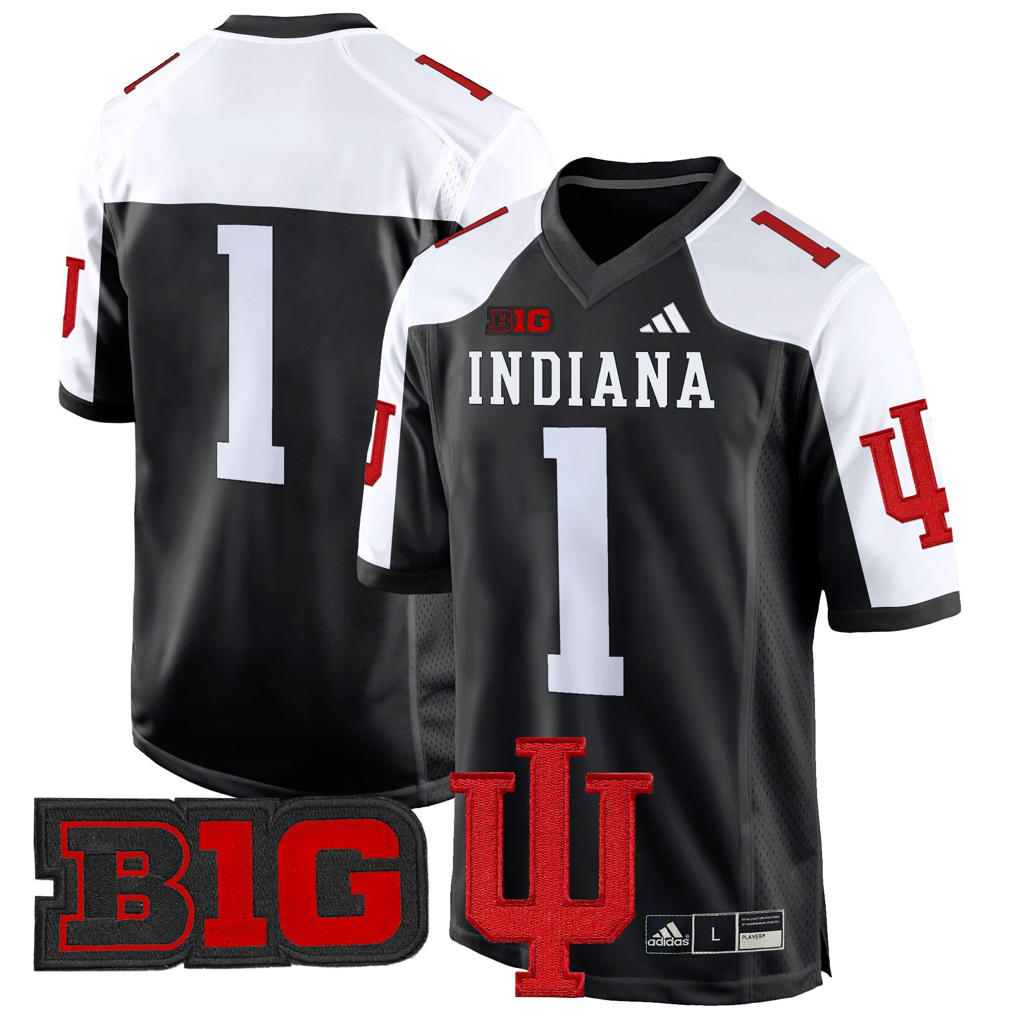 Men's Indiana Hoosiers 2024 Game Jersey V2 - All Stitched